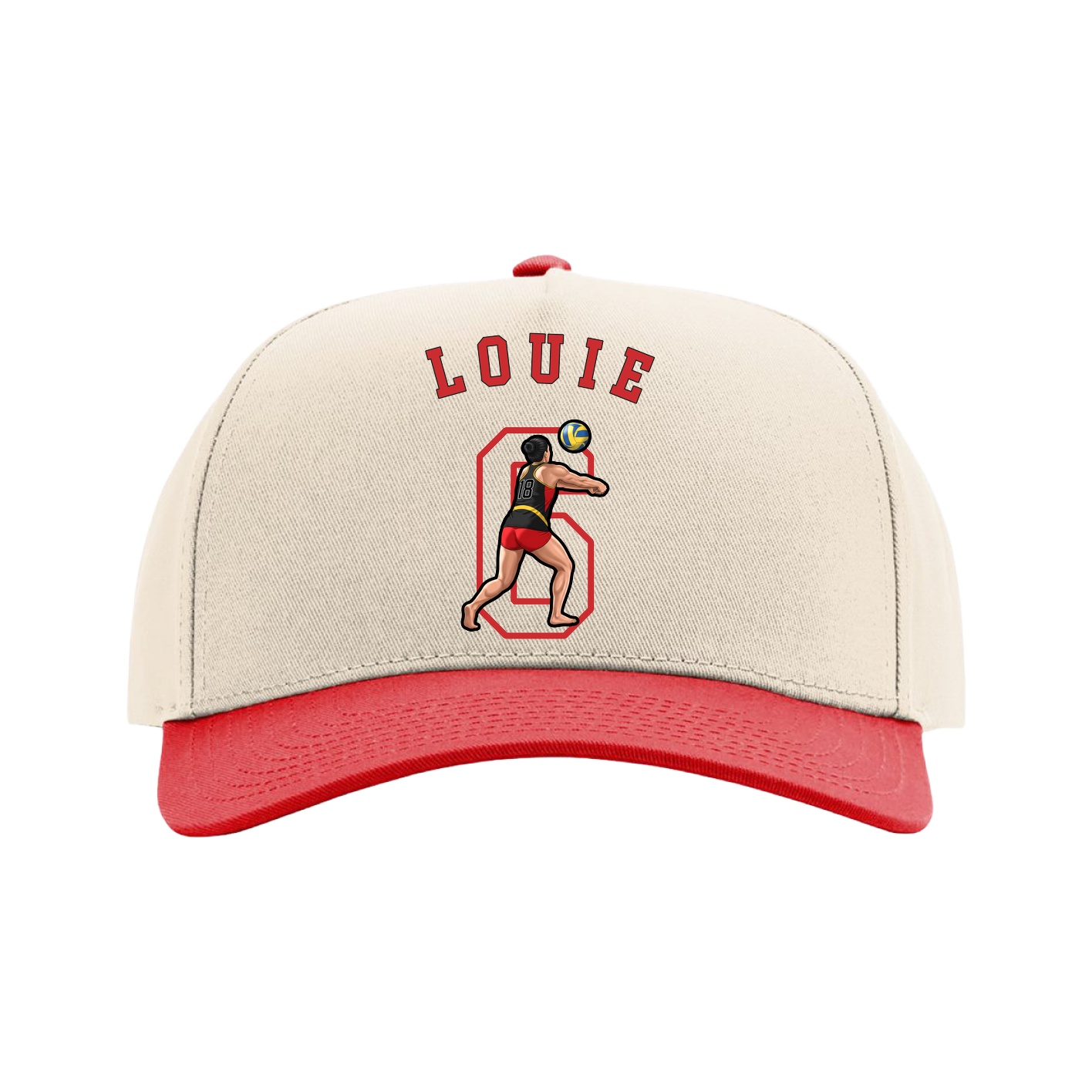 Full Fabric Five-Panel Champ Cap