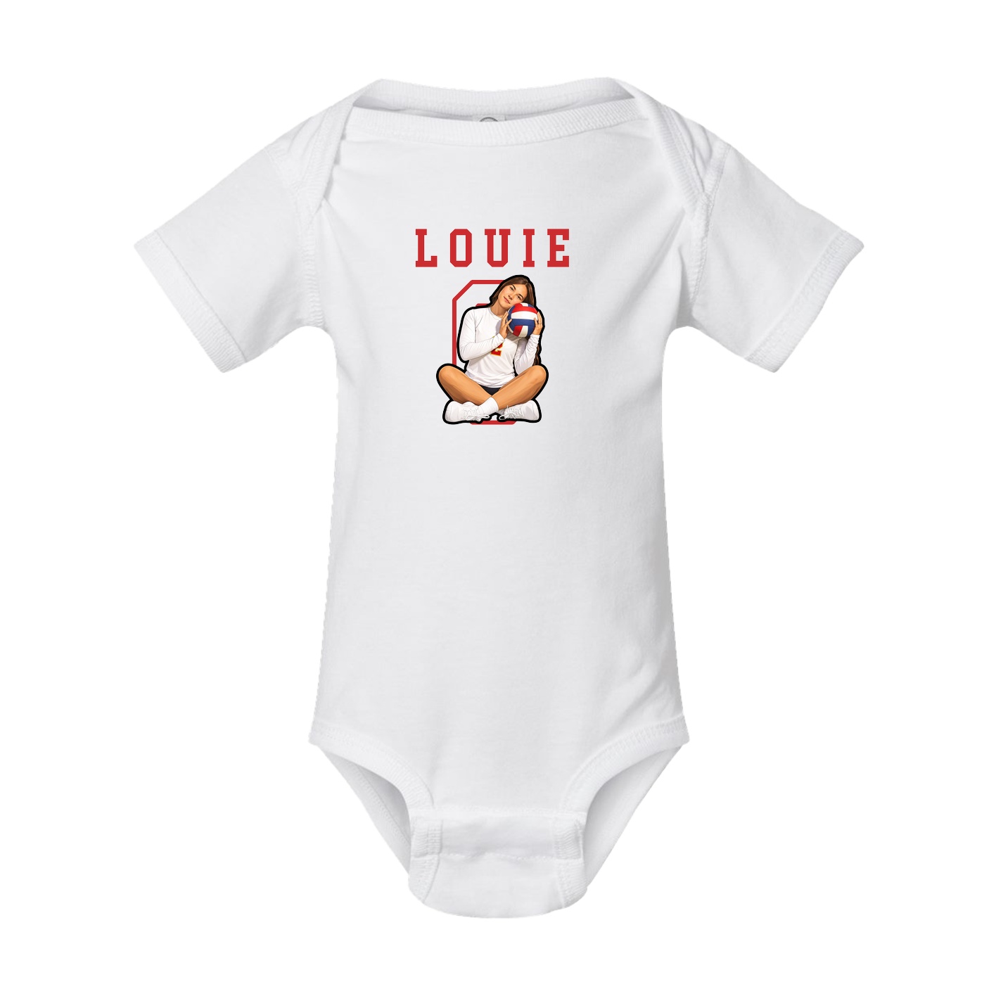 Baby Onesie — Shirsey in White