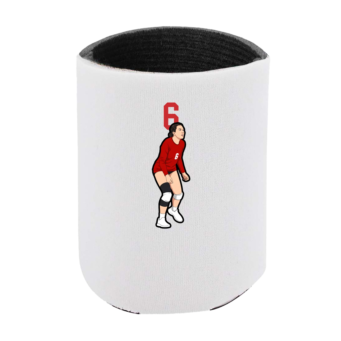 Can Holder — Number Top in White