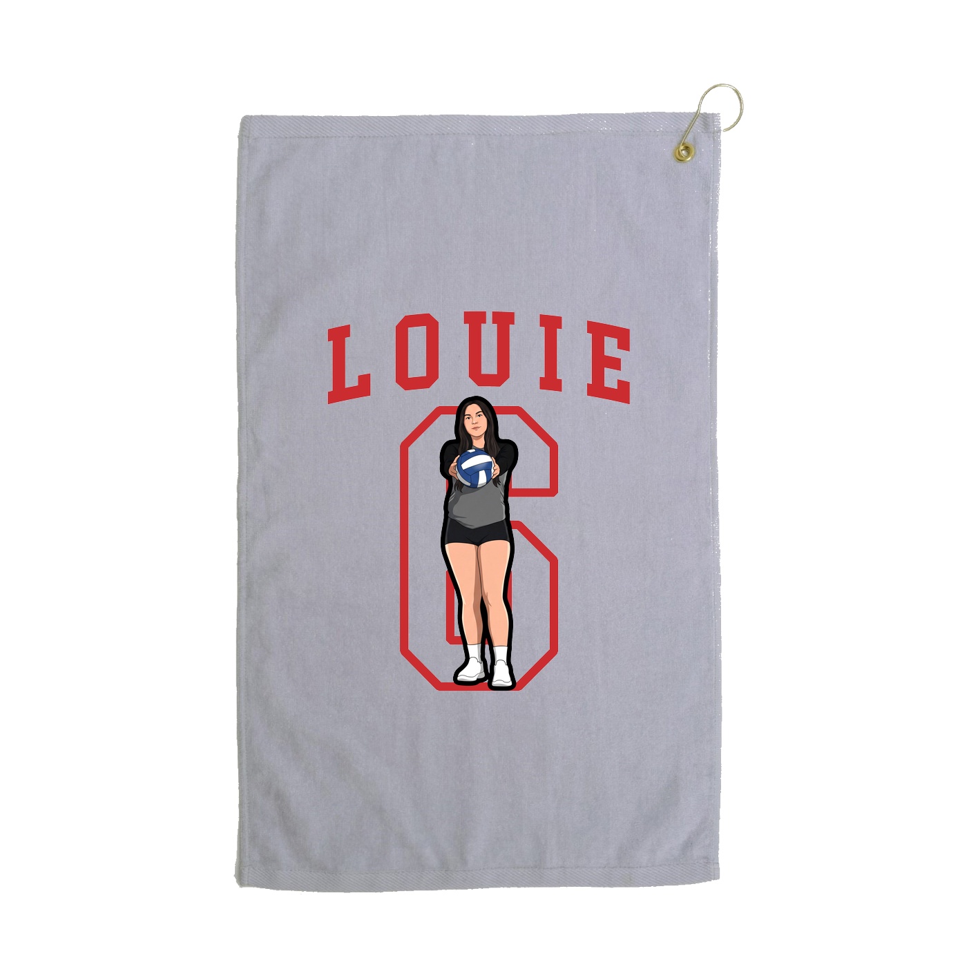 Golf Towel — Shirsey in Grey