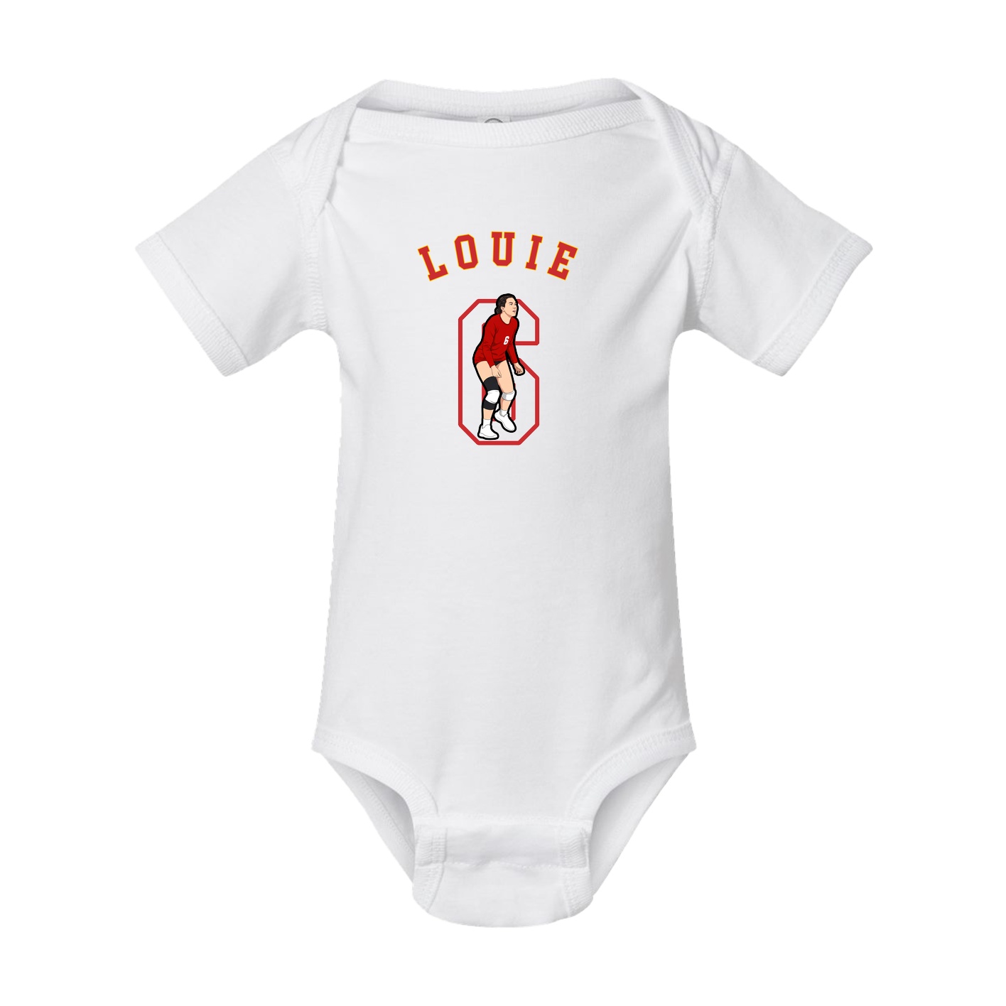 Baby Onesie — Shirsey Arch in White