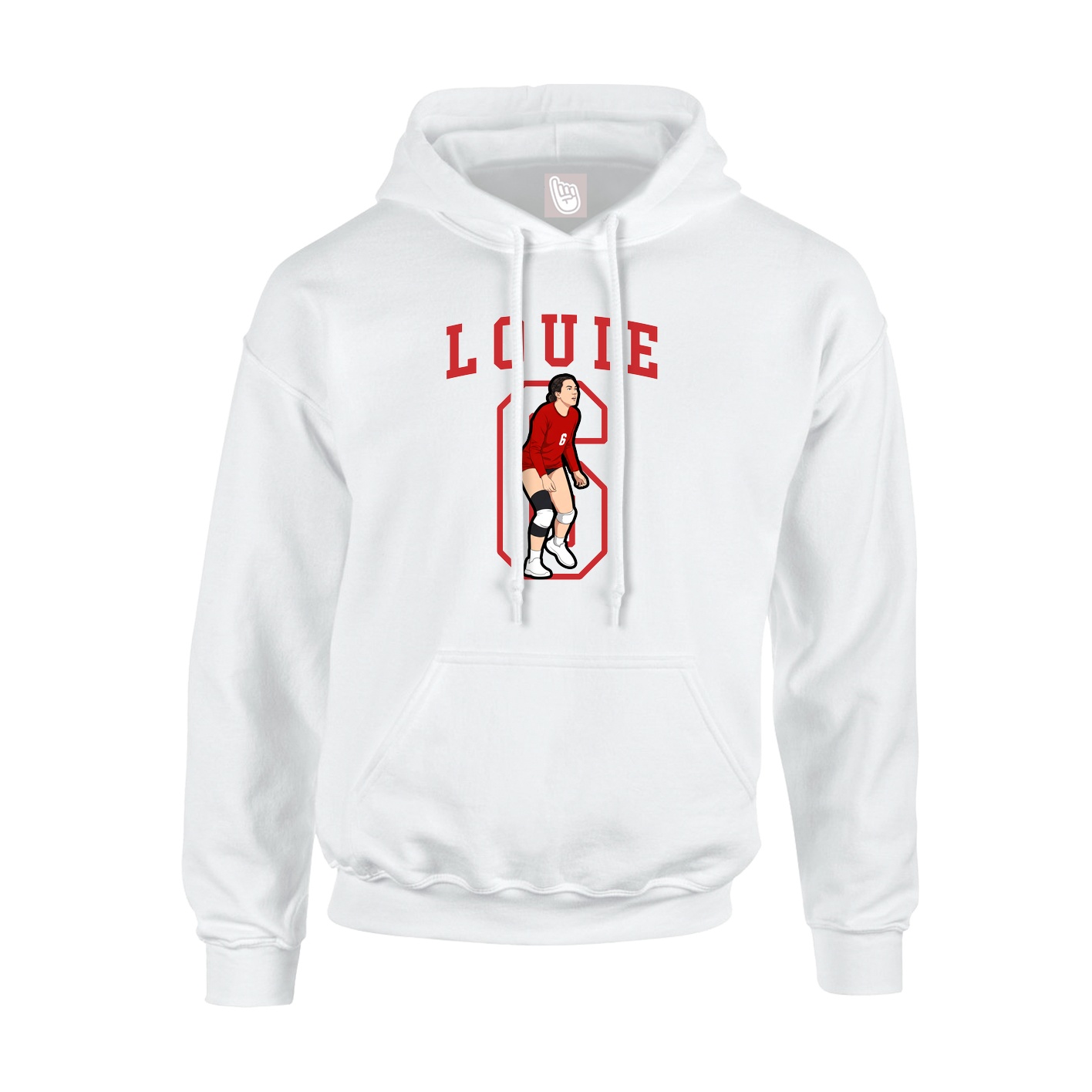 Youth Hoodie — Shirsey in White