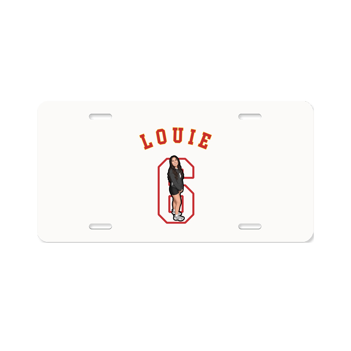 License Plate — Shirsey Arch in Classic