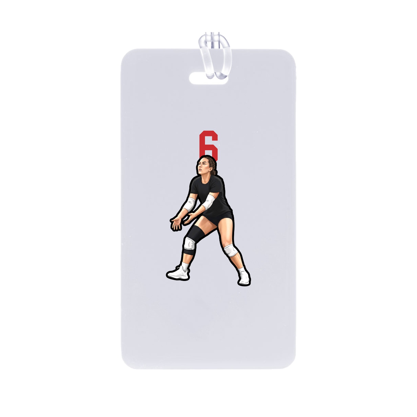 Bag Tag — Number Top in Classic