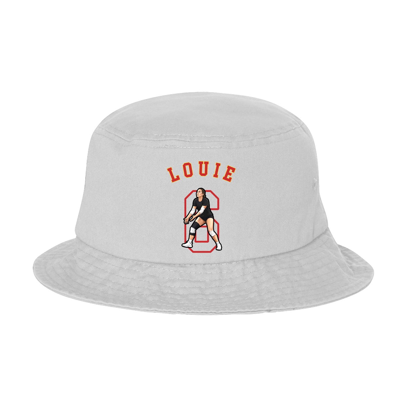 Bucket Cap — Shirsey Arch in White