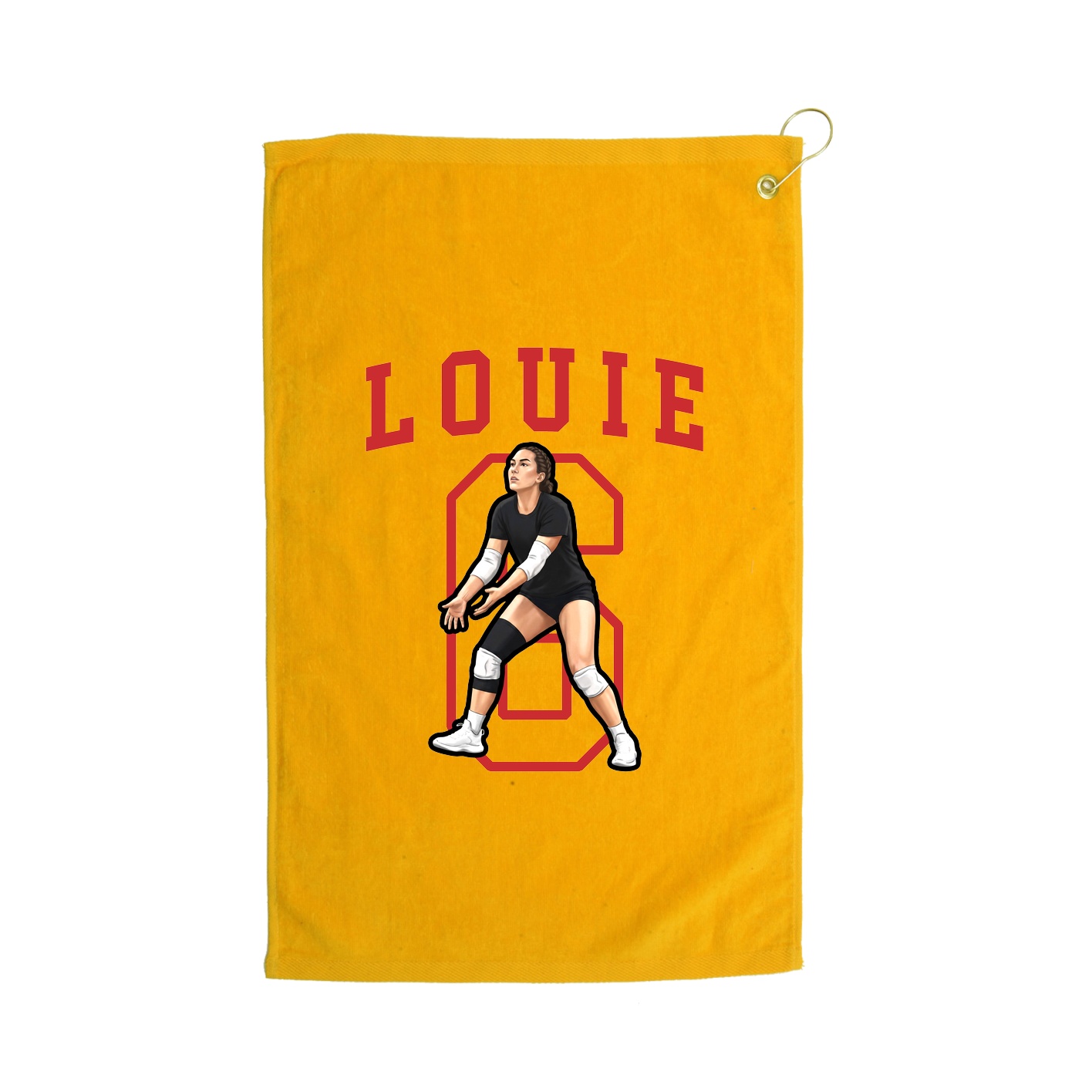 Golf Towel — Shirsey in Gold