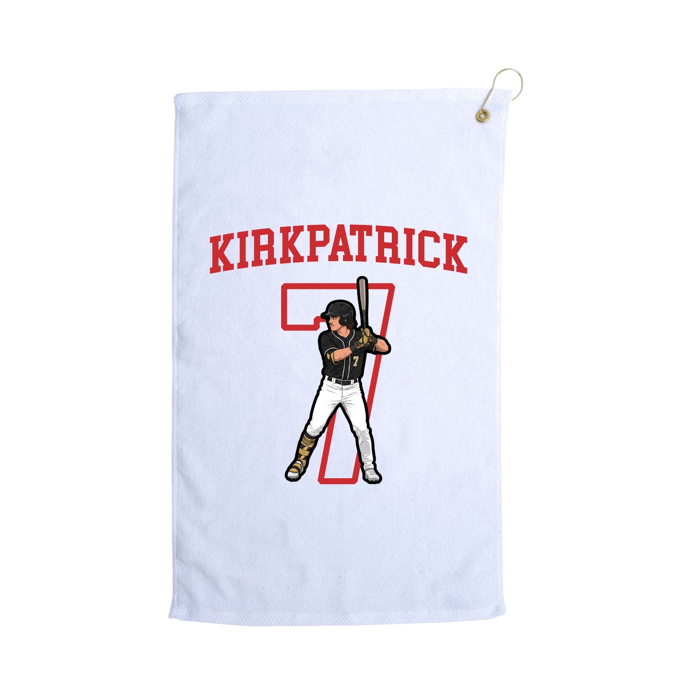 Golf Towel — Shirsey in White