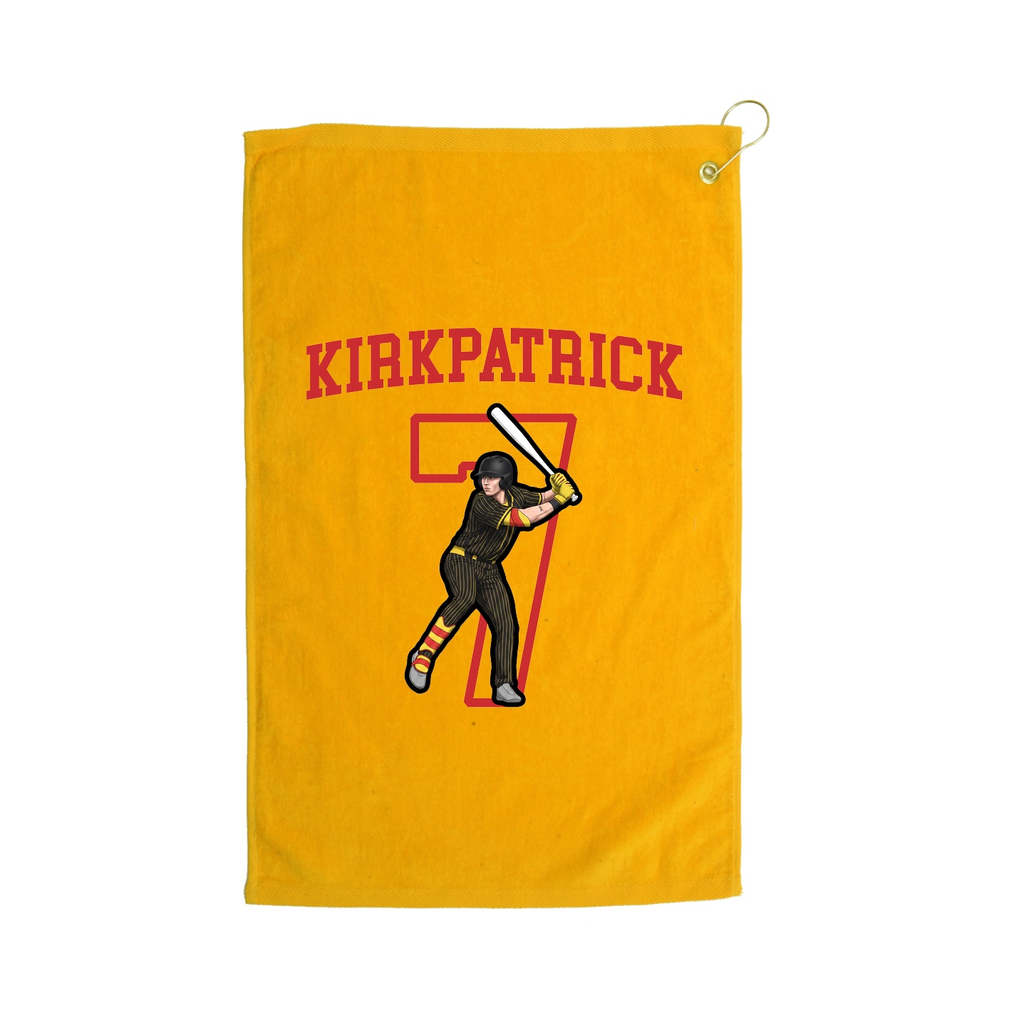 Golf Towel — Shirsey in Gold