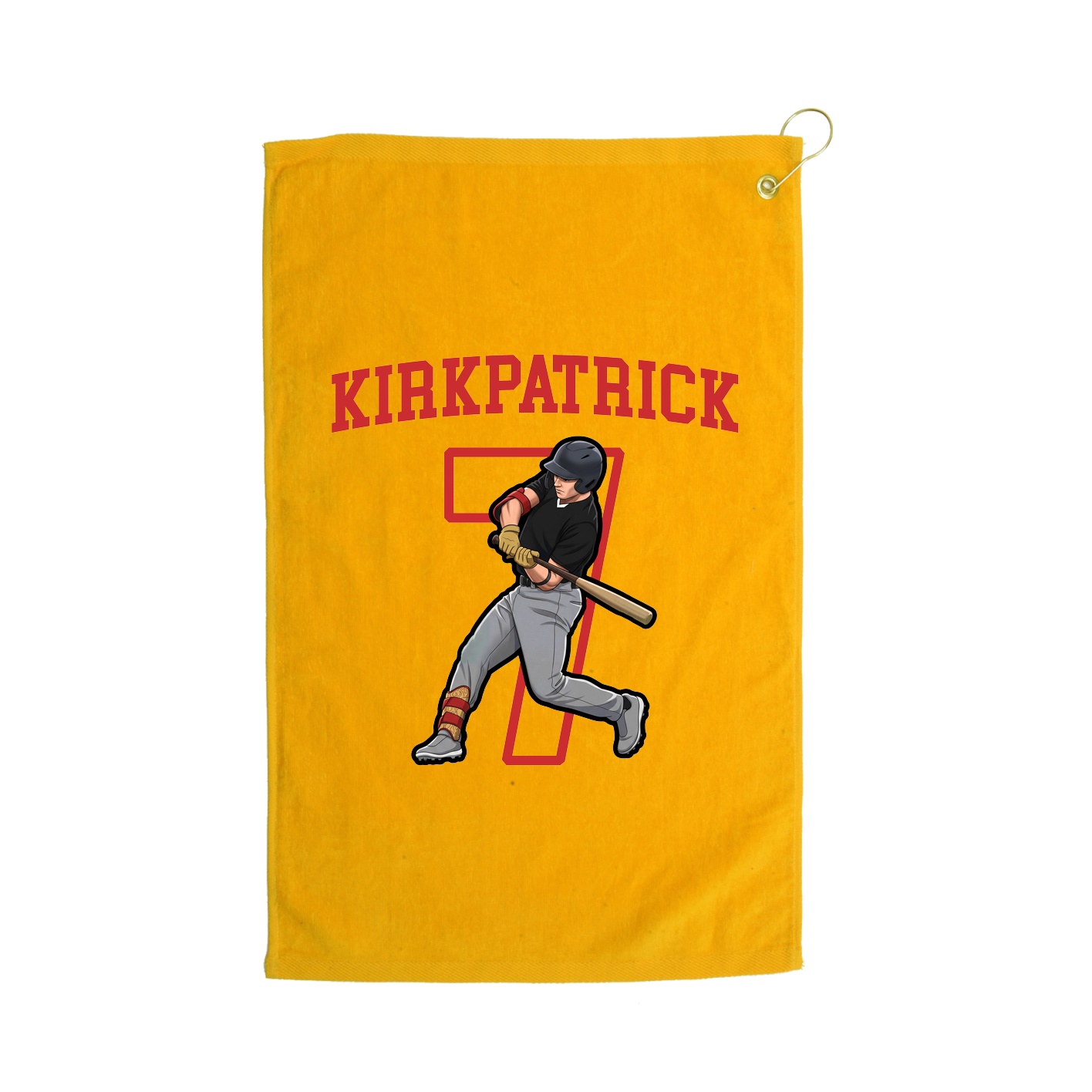 Golf Towel — Shirsey in Gold