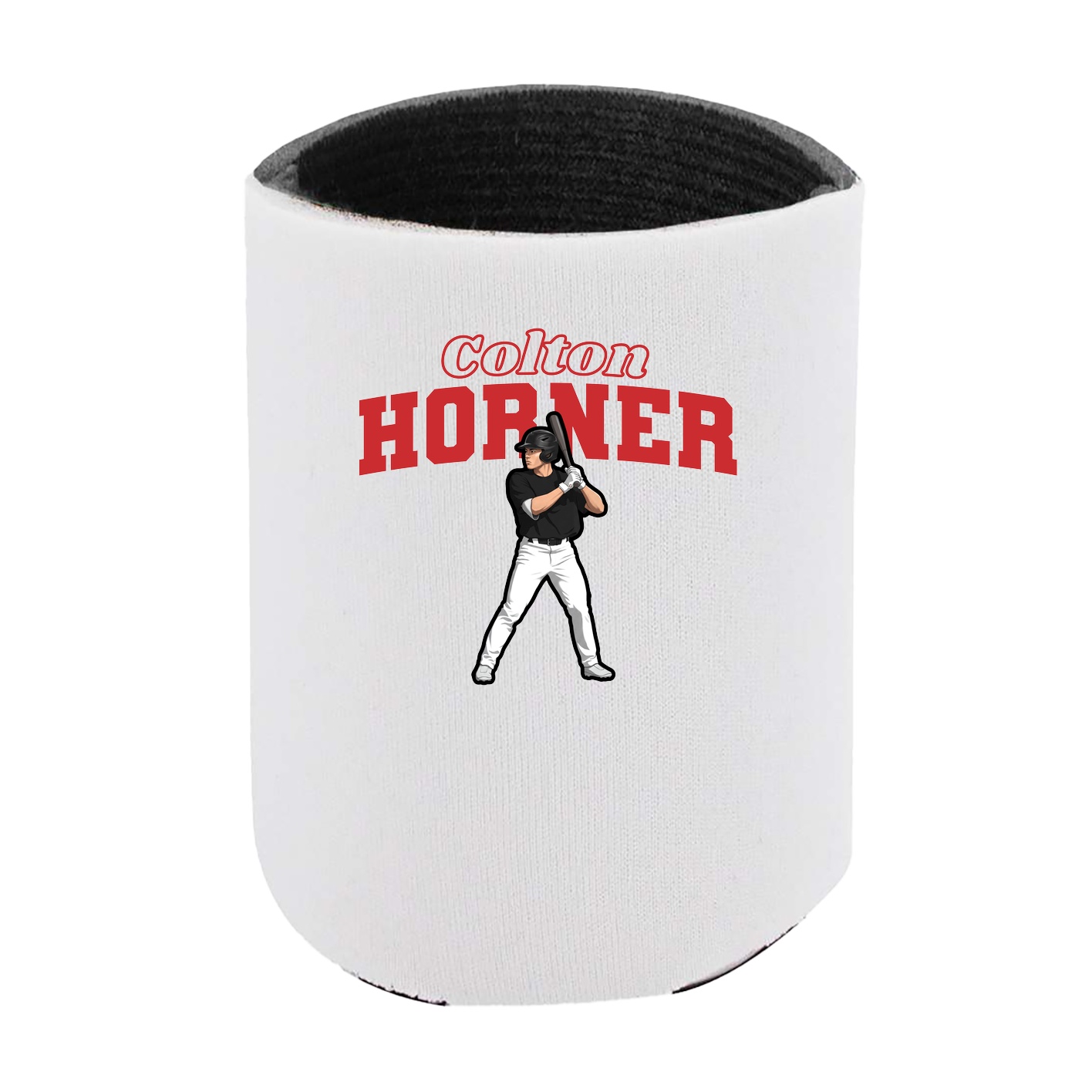 Can Holder — Name Arch in White