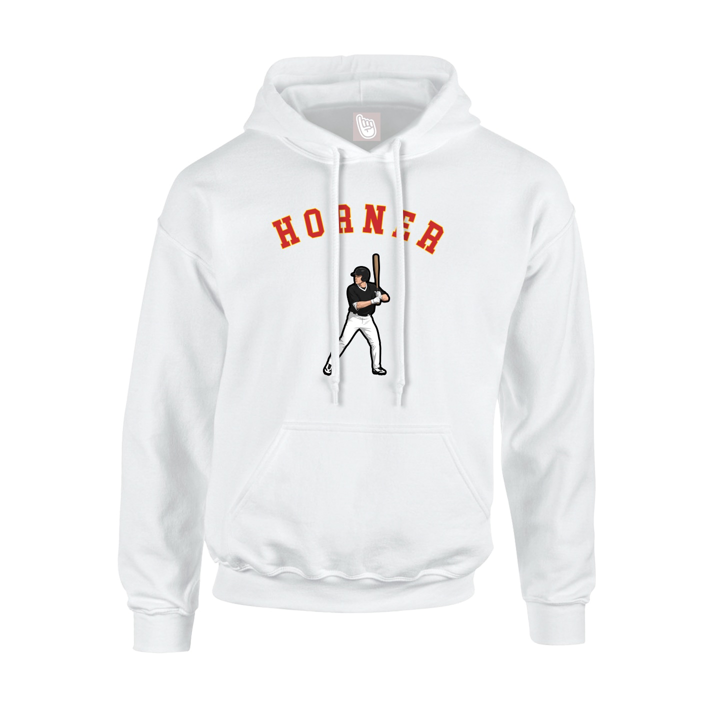 Youth Hoodie — Shirsey Arch in White