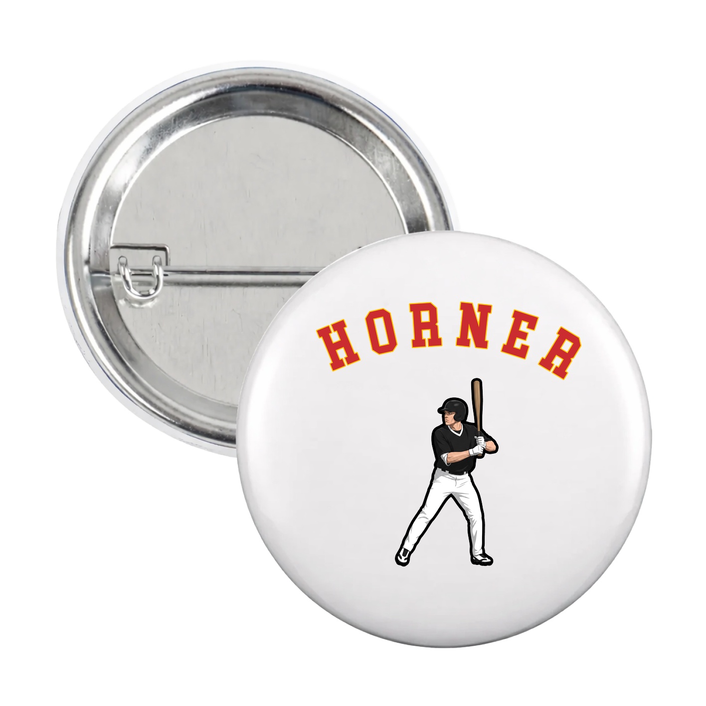 Game Day Button — Shirsey Arch in White