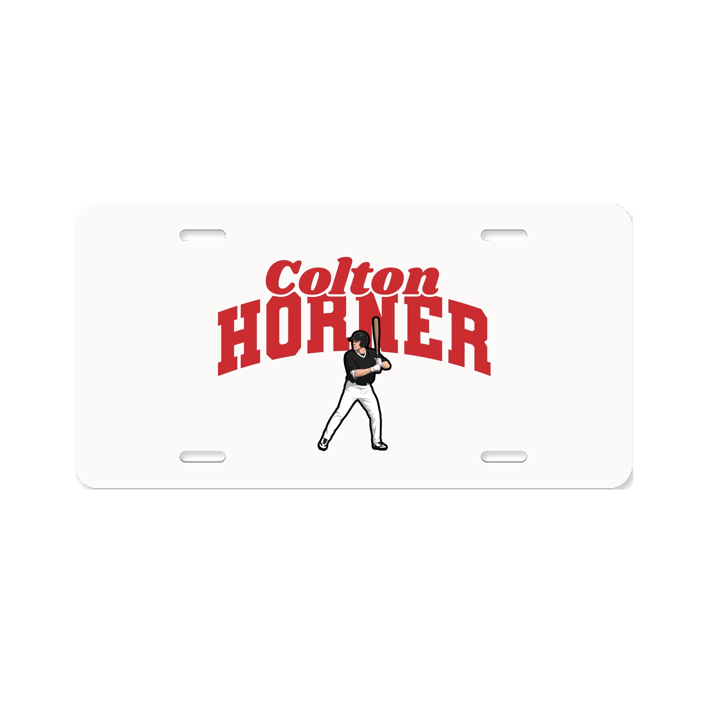 License Plate — Signature Arch in Classic