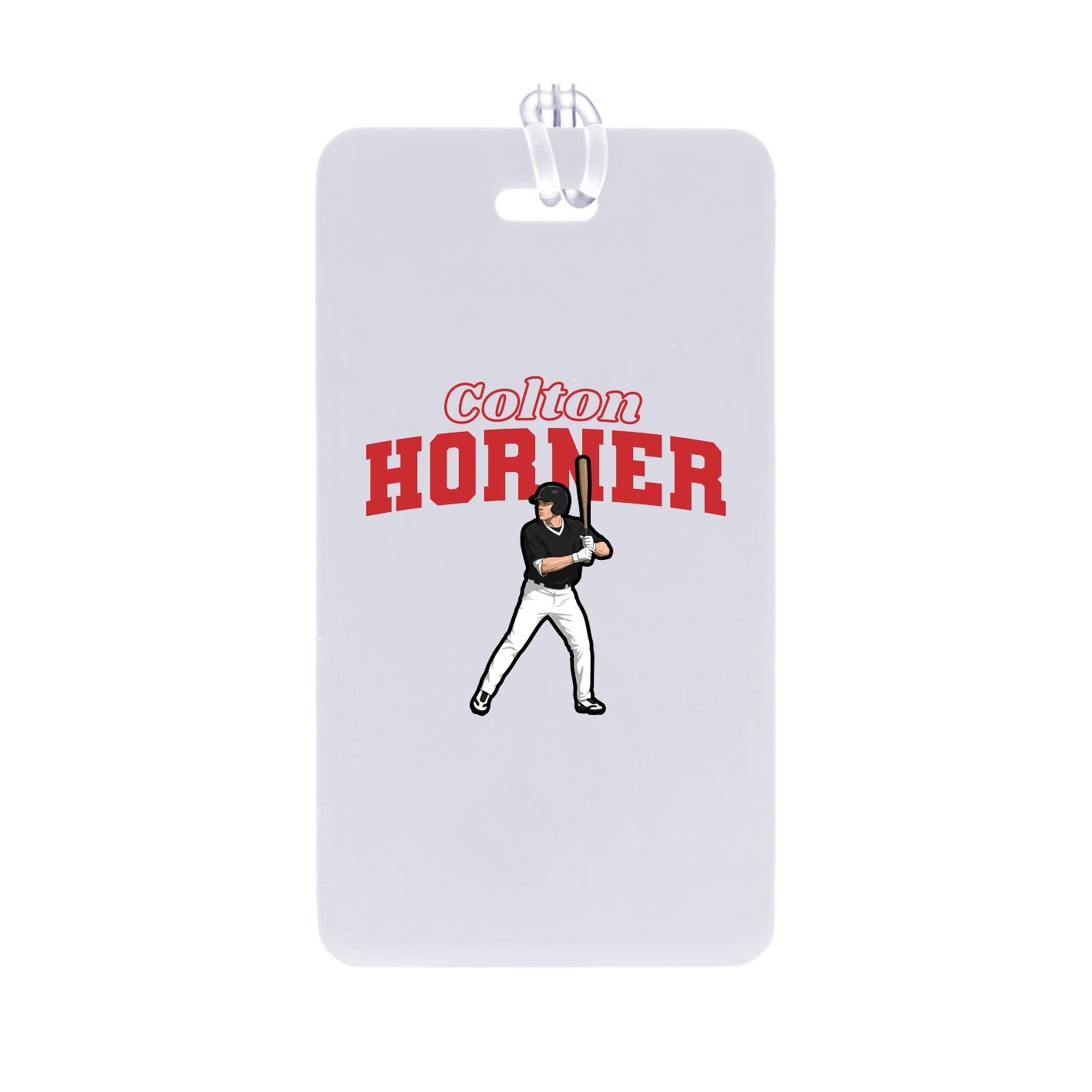 Bag Tag — Name Arch in Classic