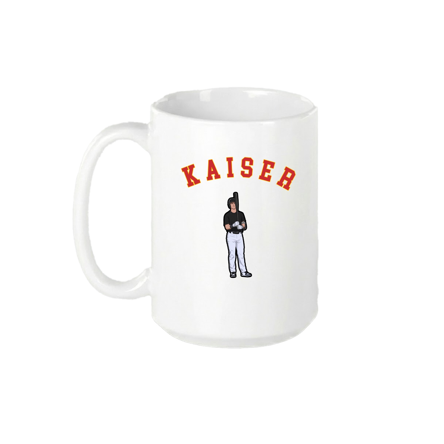 15oz Coffee Mug — Shirsey Arch in White