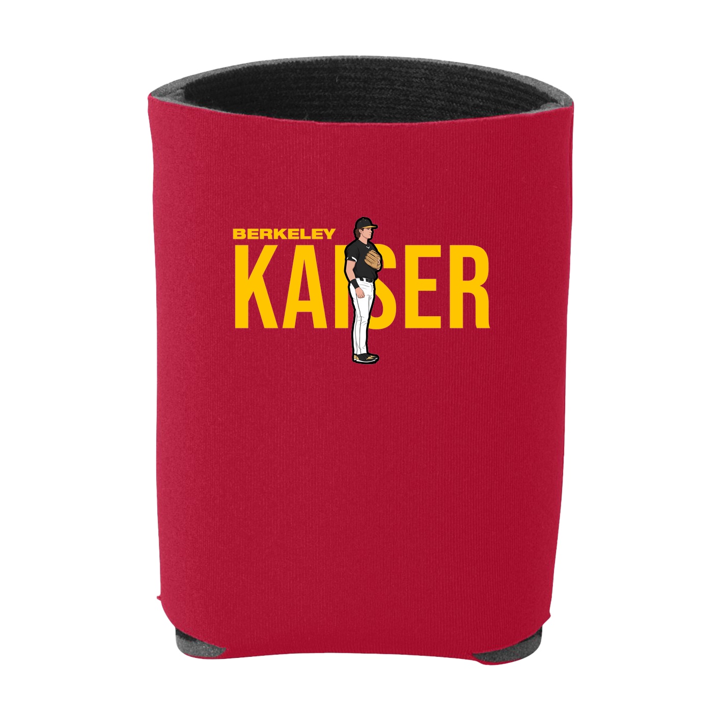 Can Holder — Player Name in Red