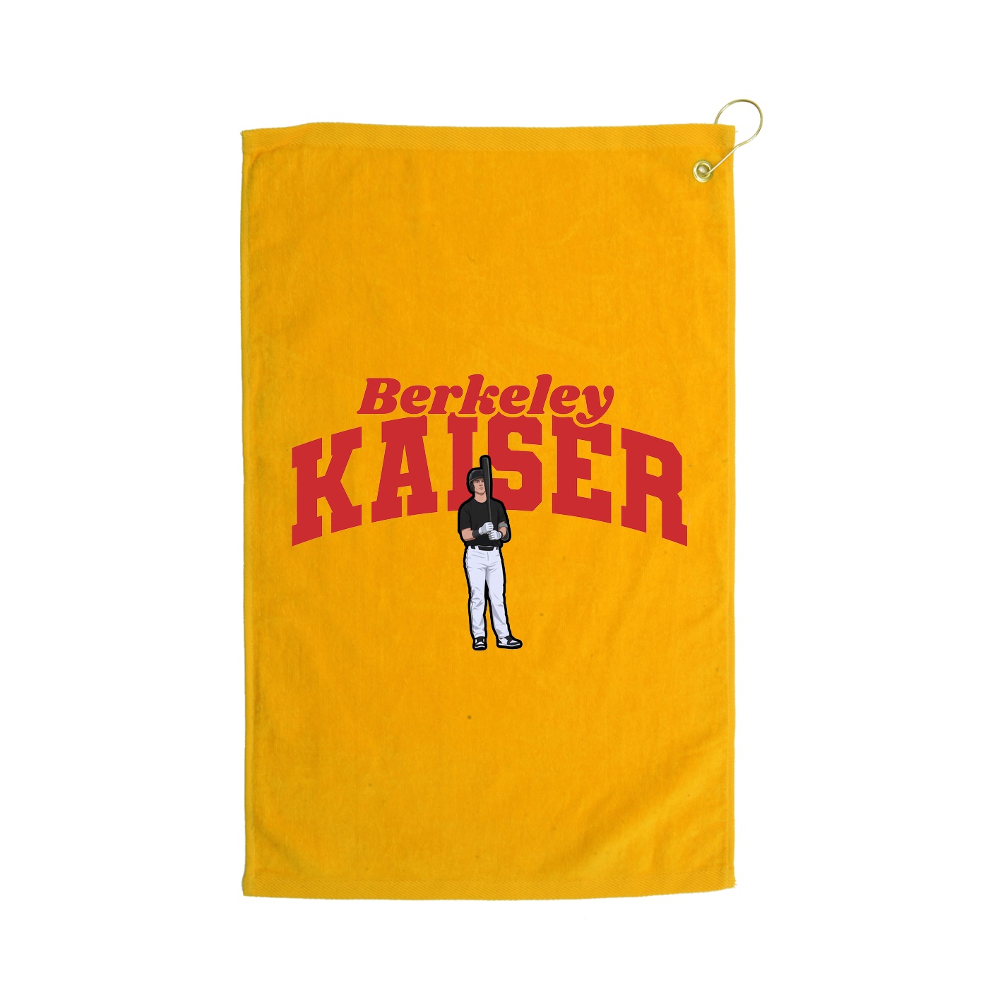 Golf Towel — Signature Arch in Gold