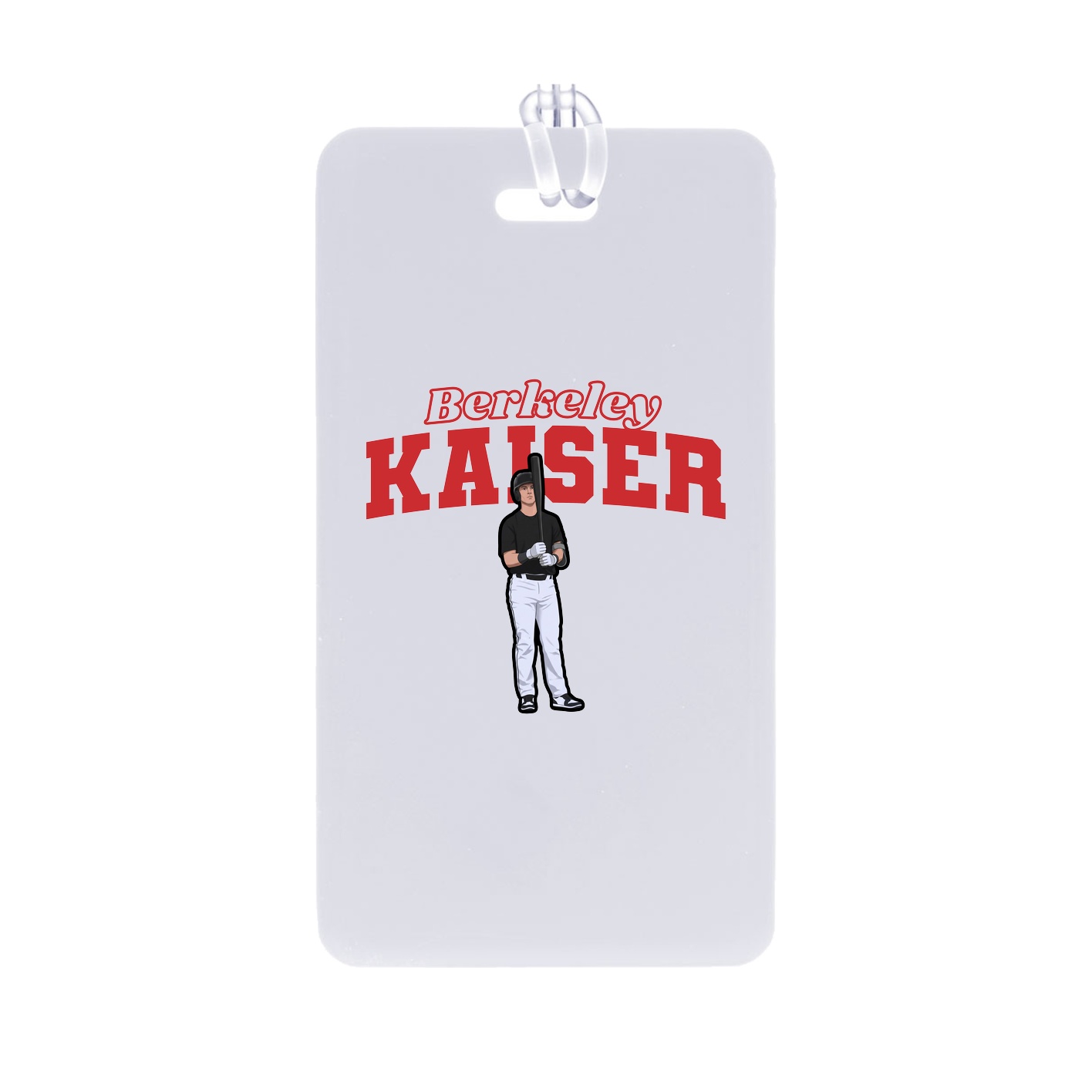 Bag Tag — Name Arch in Classic