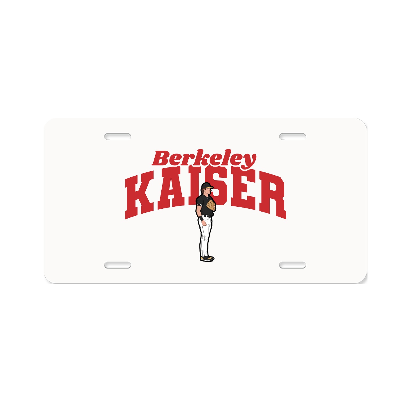 License Plate — Signature Arch in Classic