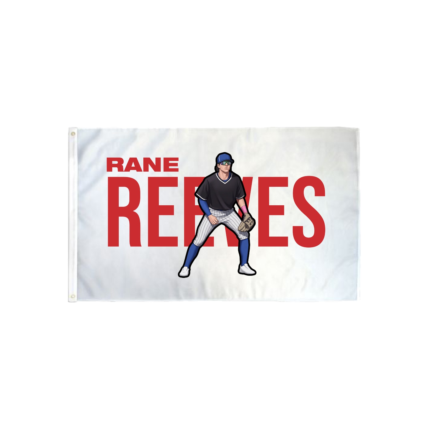 3x5 Flag — Player Name in Classic