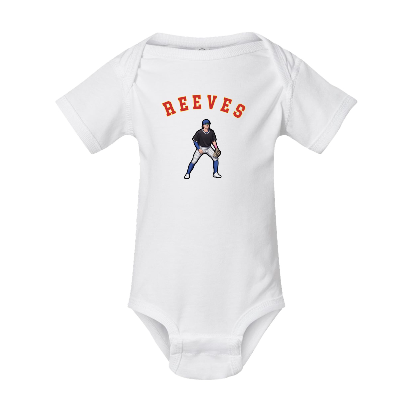 Baby Onesie — Shirsey Arch in White