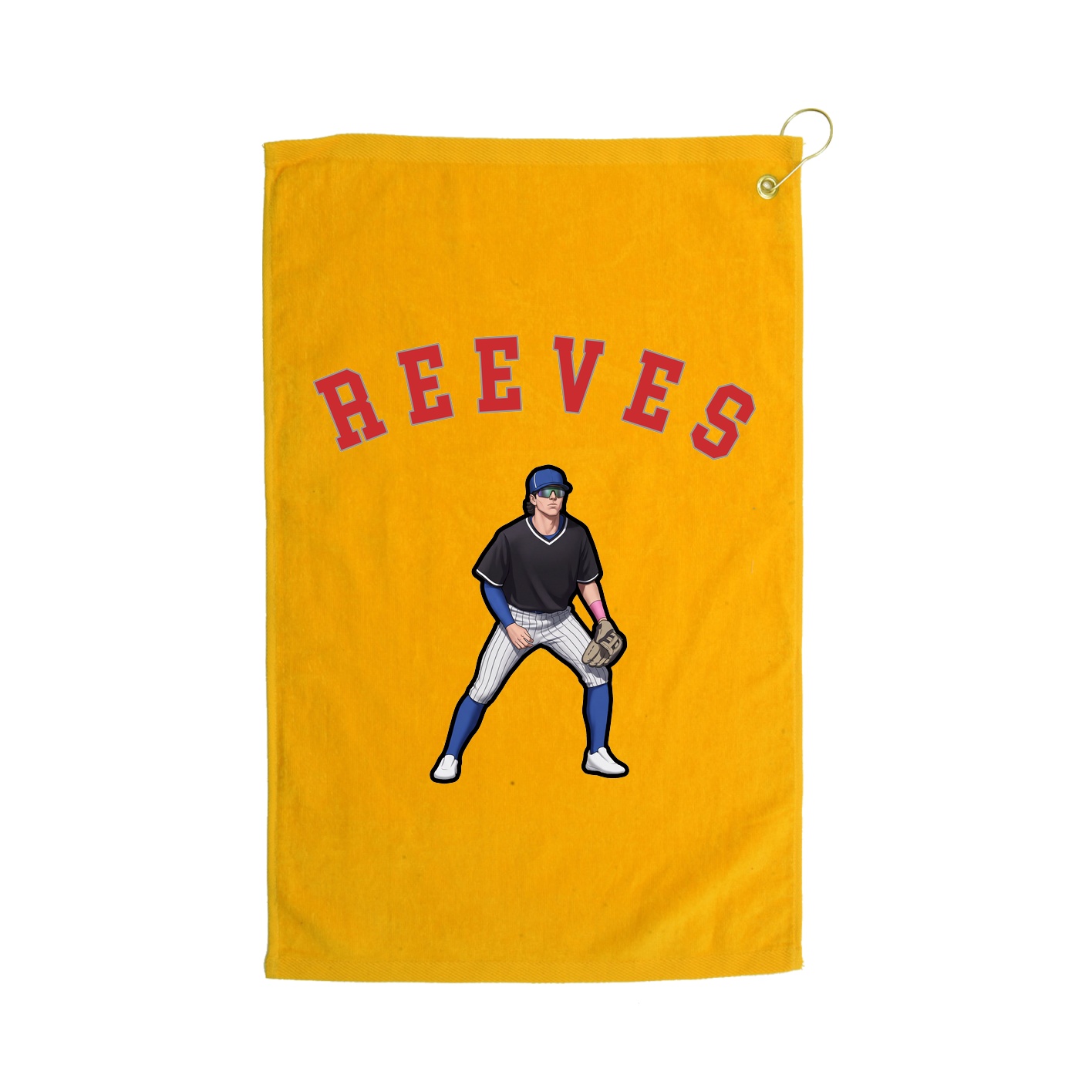 Golf Towel — Shirsey Arch in Gold