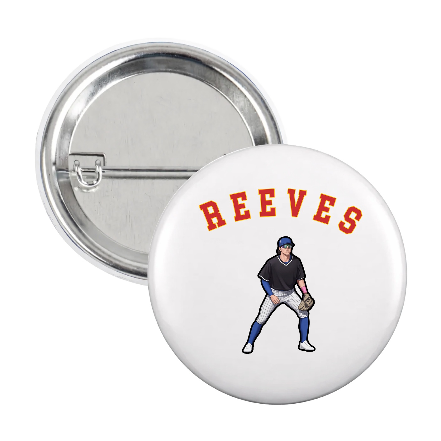 Game Day Button — Shirsey Arch in White