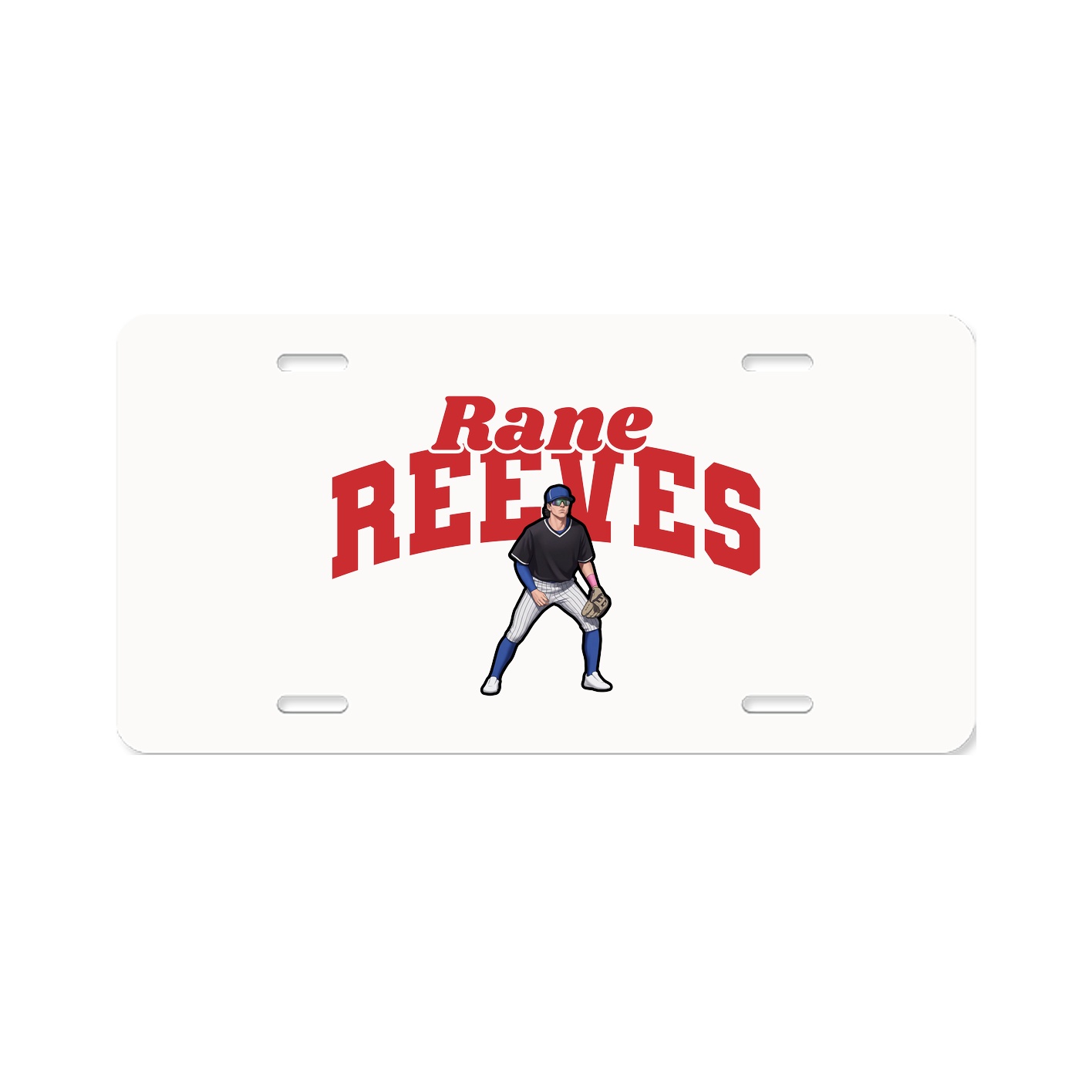 License Plate — Signature Arch in Classic