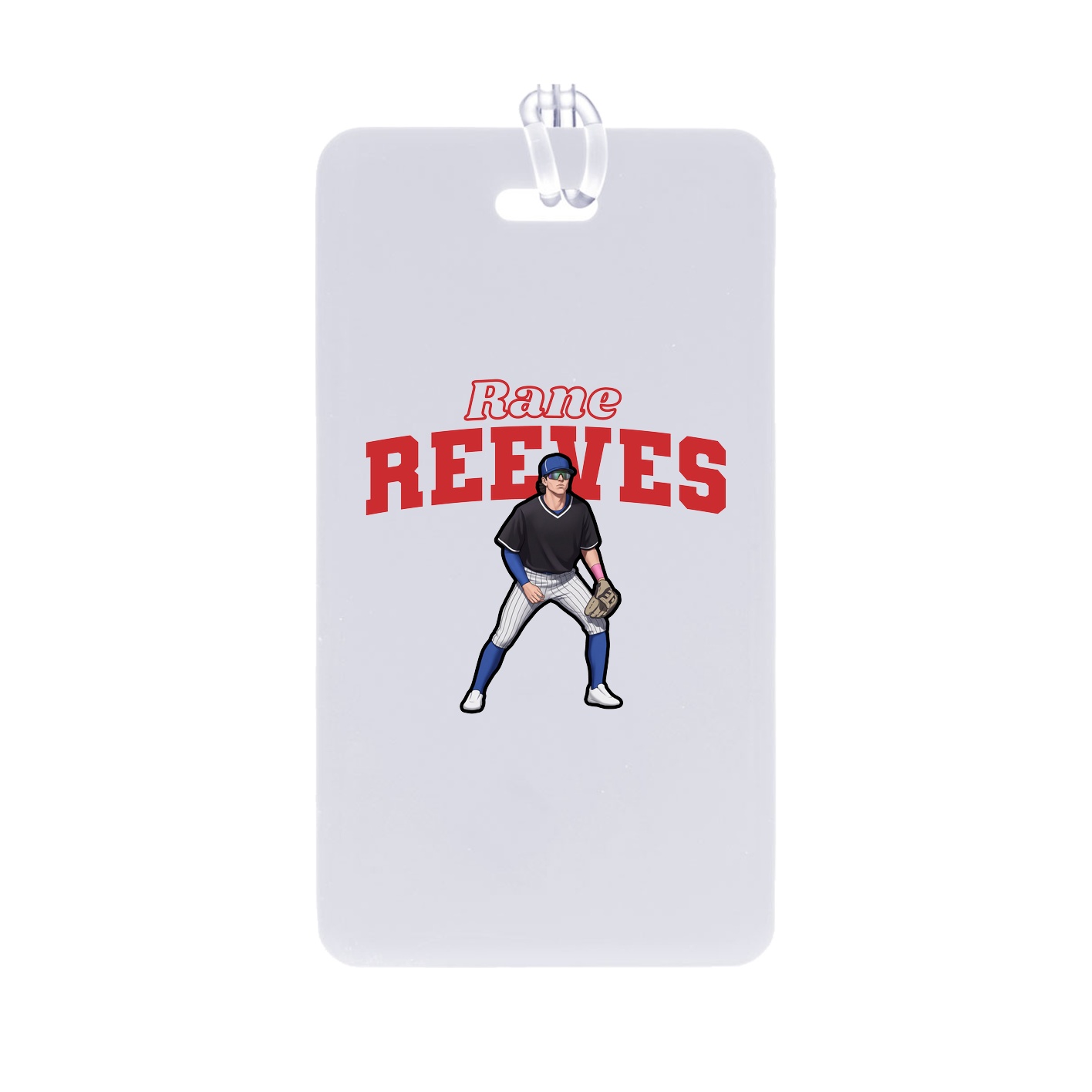 Bag Tag — Name Arch in Classic