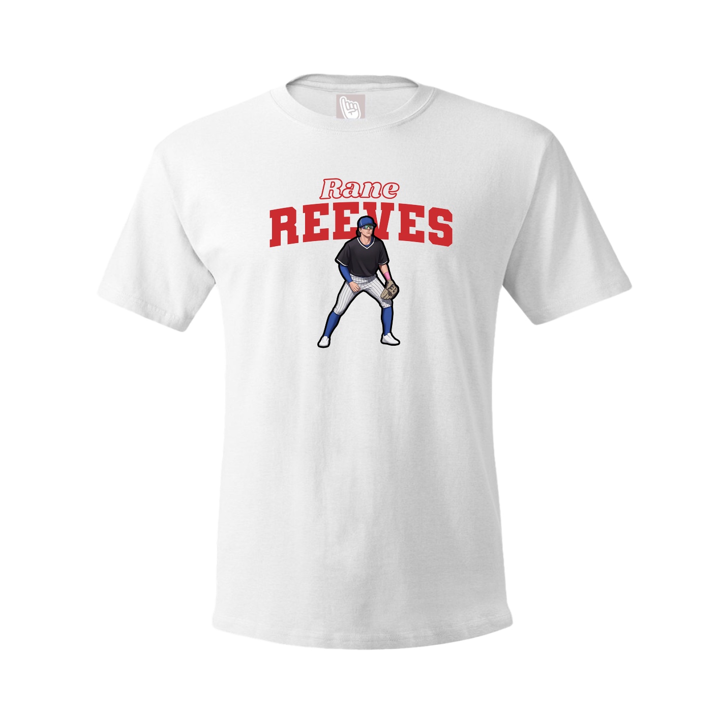 Tee — Name Arch in White