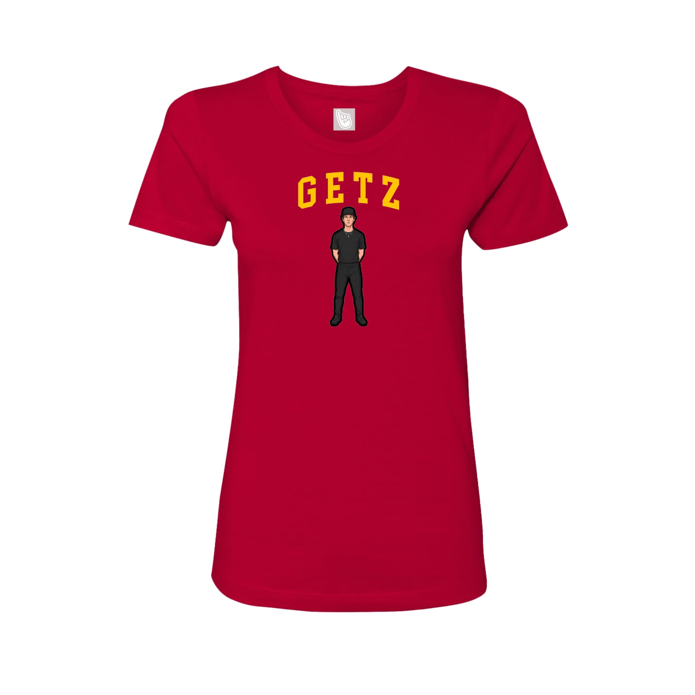 Fitted Women's Tee — Shirsey in Red