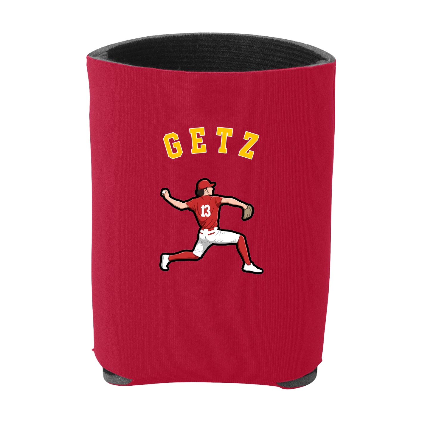 Can Holder — Shirsey Arch in Red