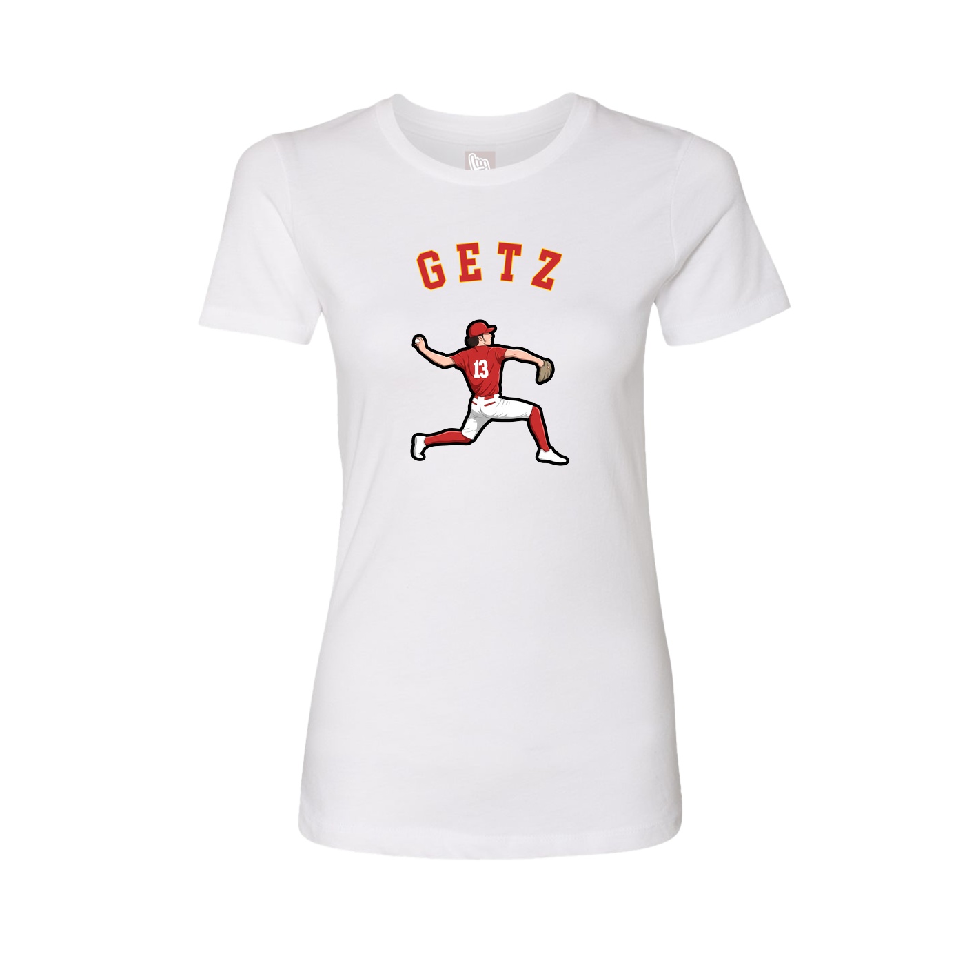 Womens Tee — Shirsey Arch in White