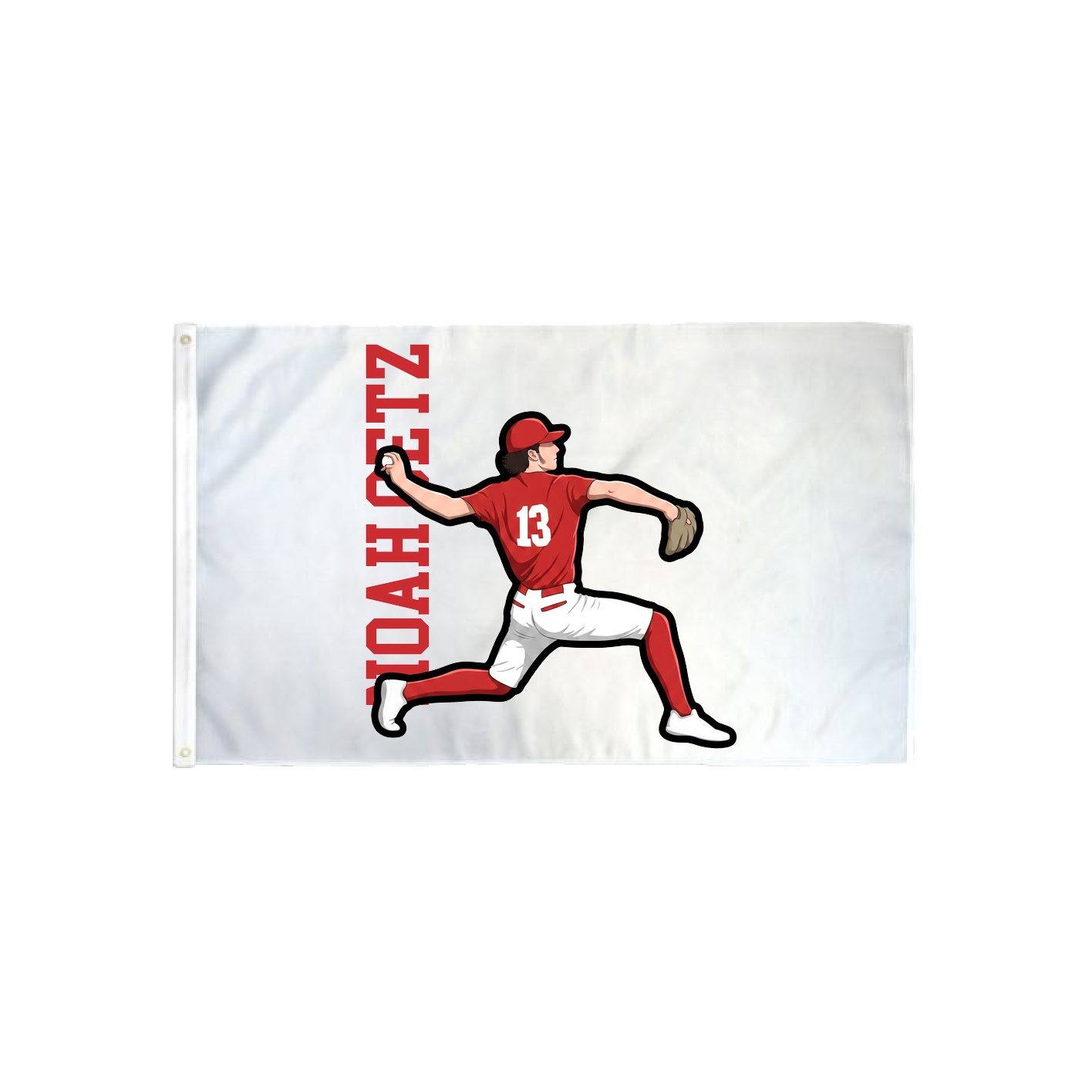 3x5 Flag — Name Vertical in Classic