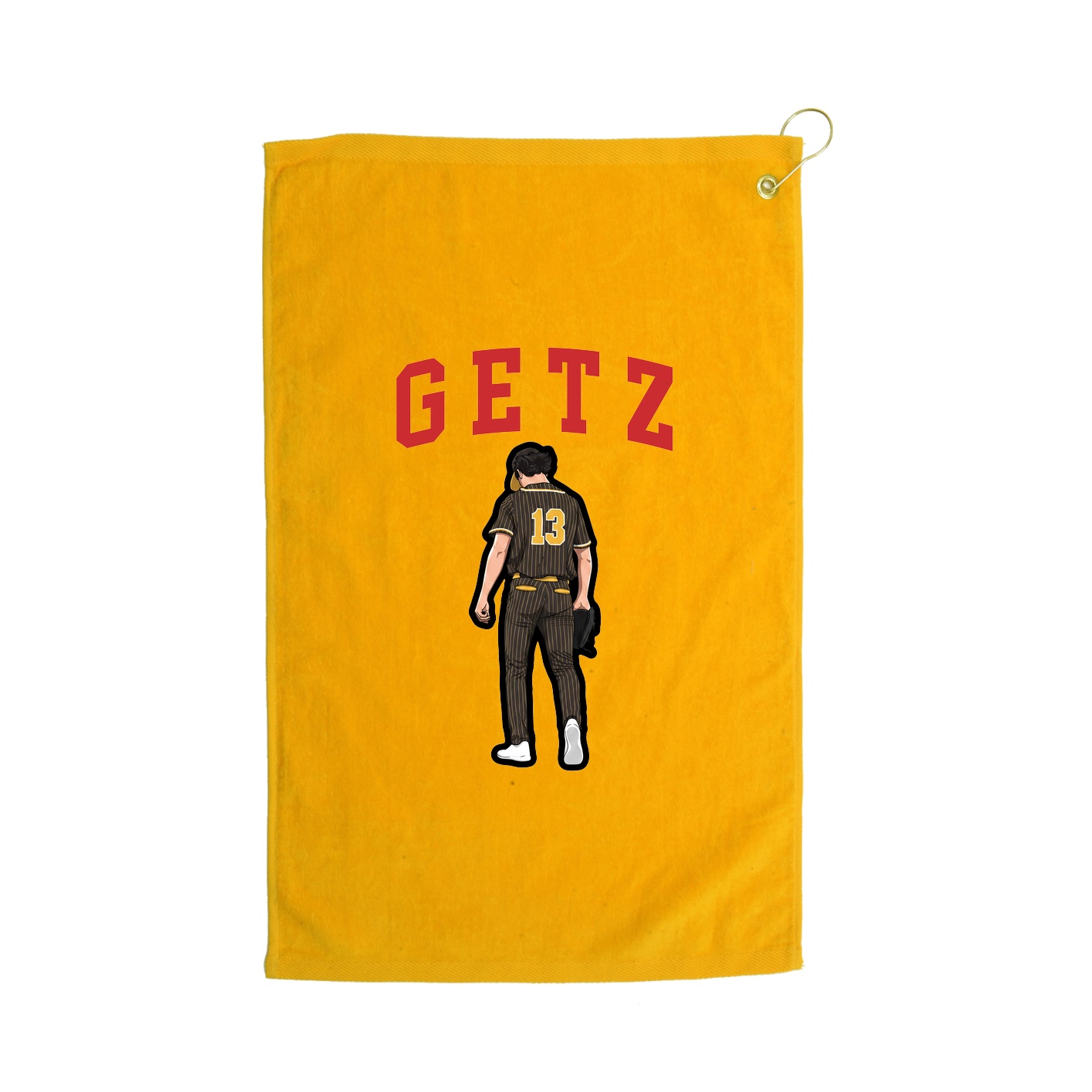 Golf Towel — Shirsey in Gold