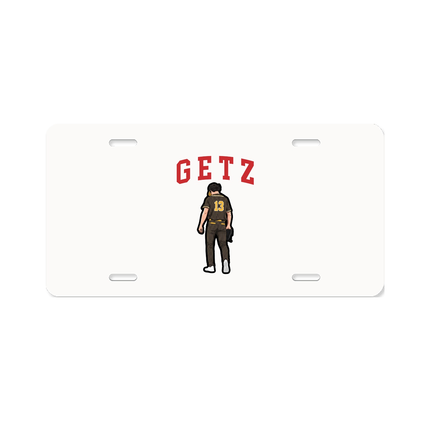 License Plate — Shirsey in Classic