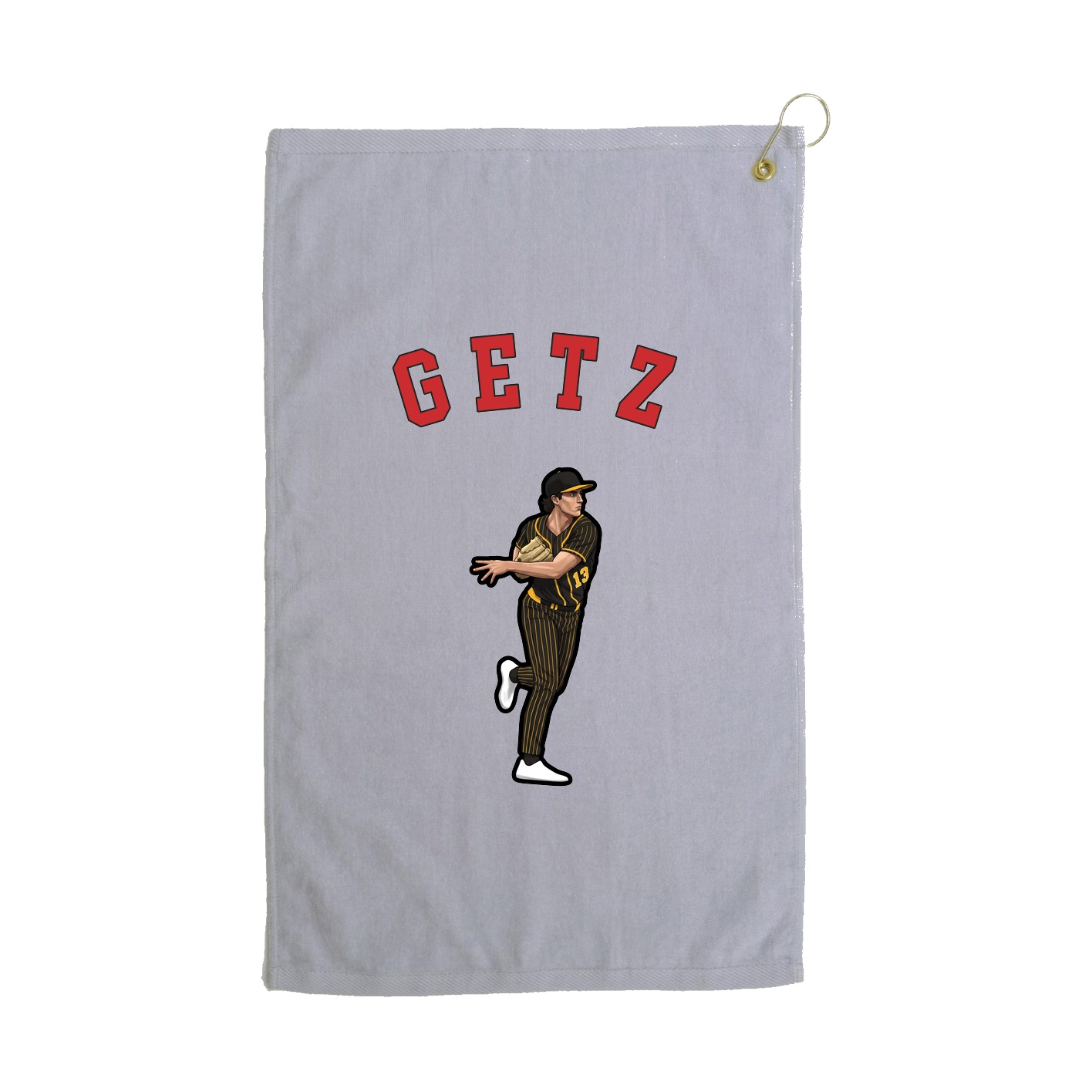 Golf Towel — Shirsey Arch in Grey