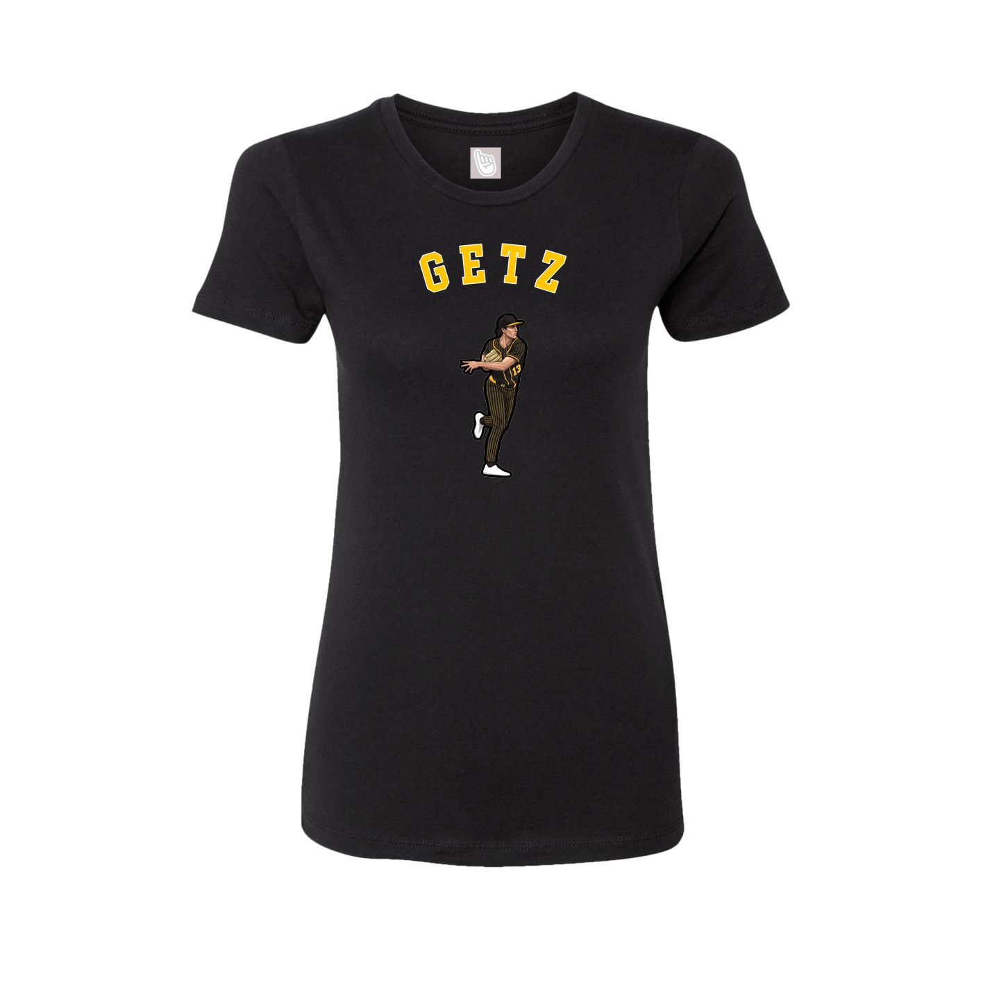 Womens Tee — Shirsey Arch in Black