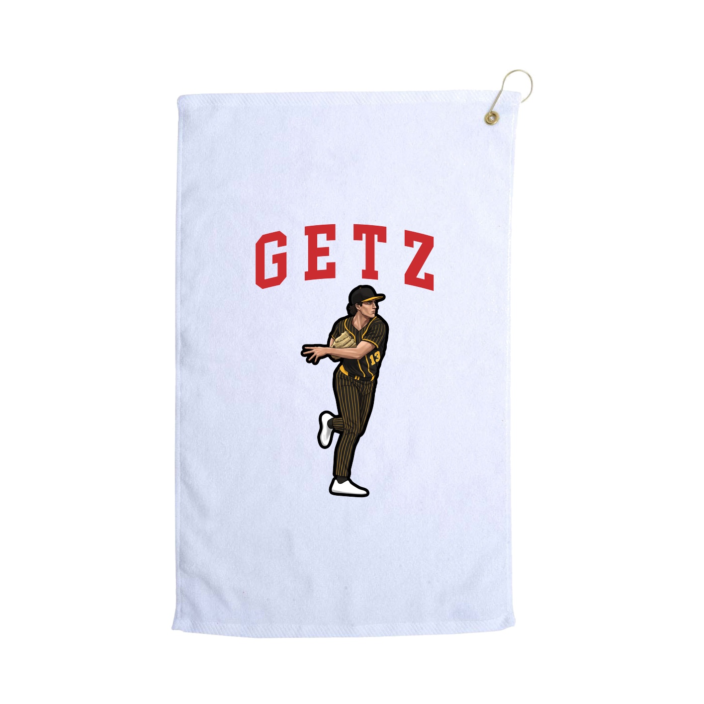 Golf Towel — Shirsey in White