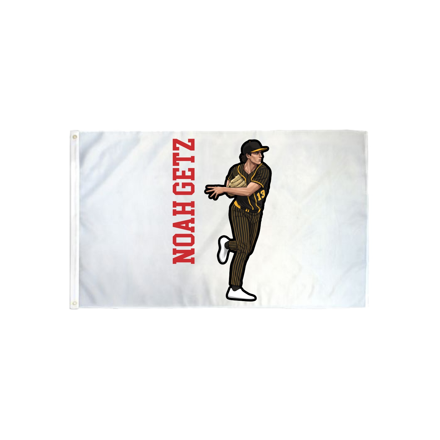 3x5 Flag — Name Vertical in Classic