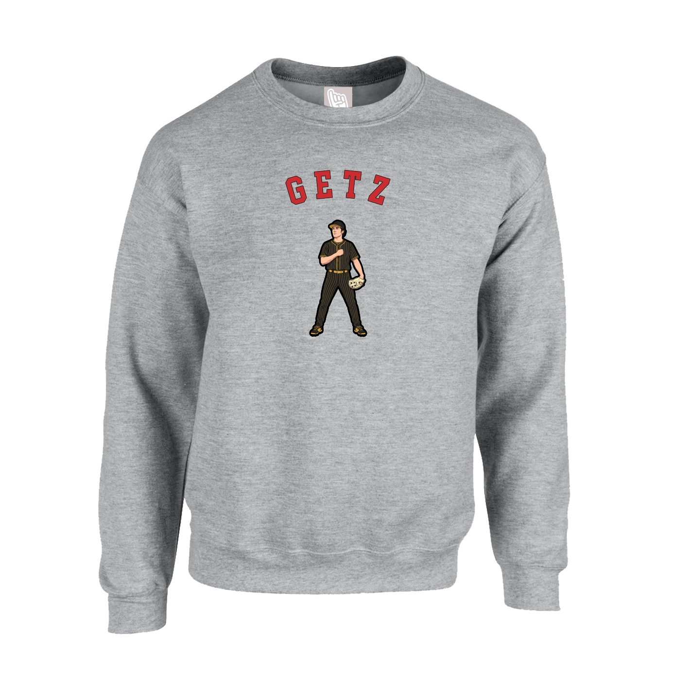 Fleece Crew — Shirsey Arch in Grey