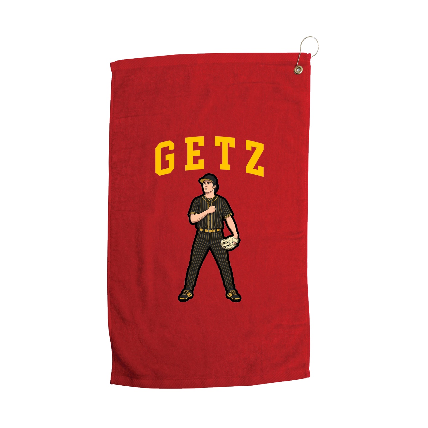 Golf Towel — Shirsey in Red