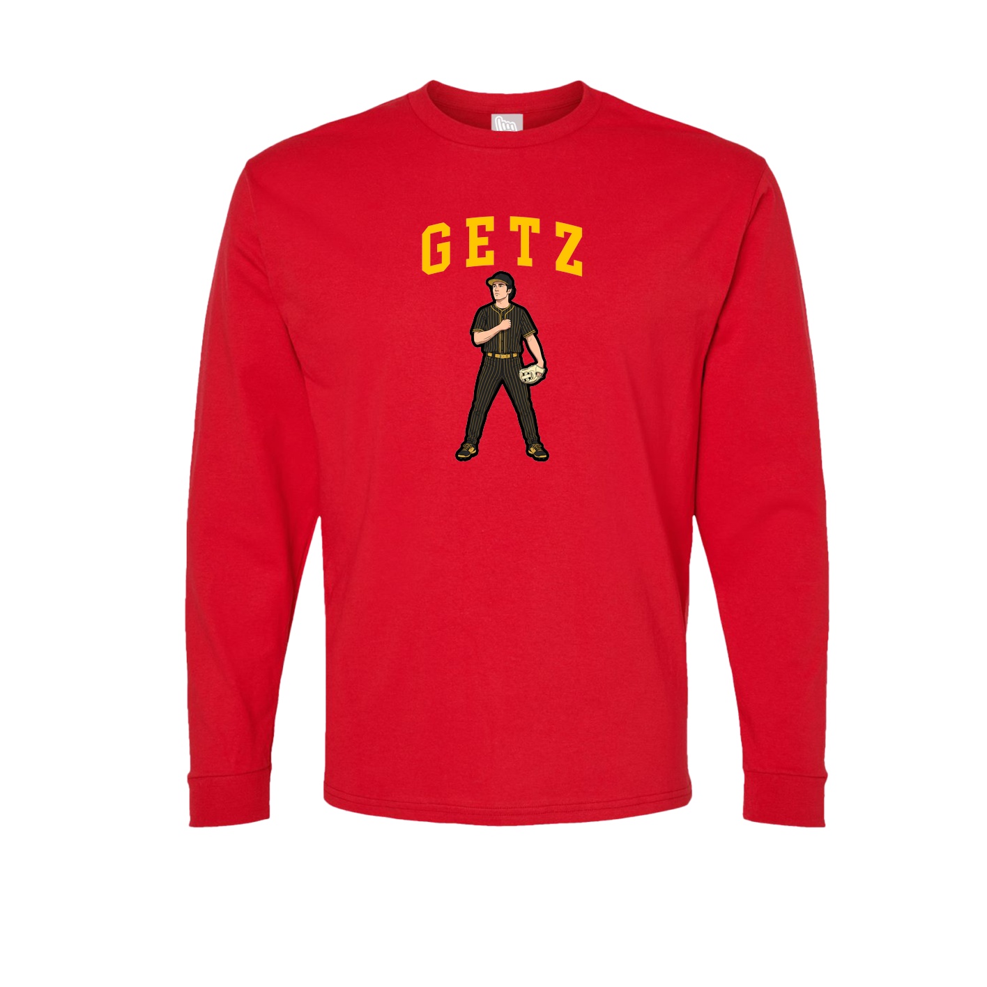Long Sleeve Tee — Shirsey in Red
