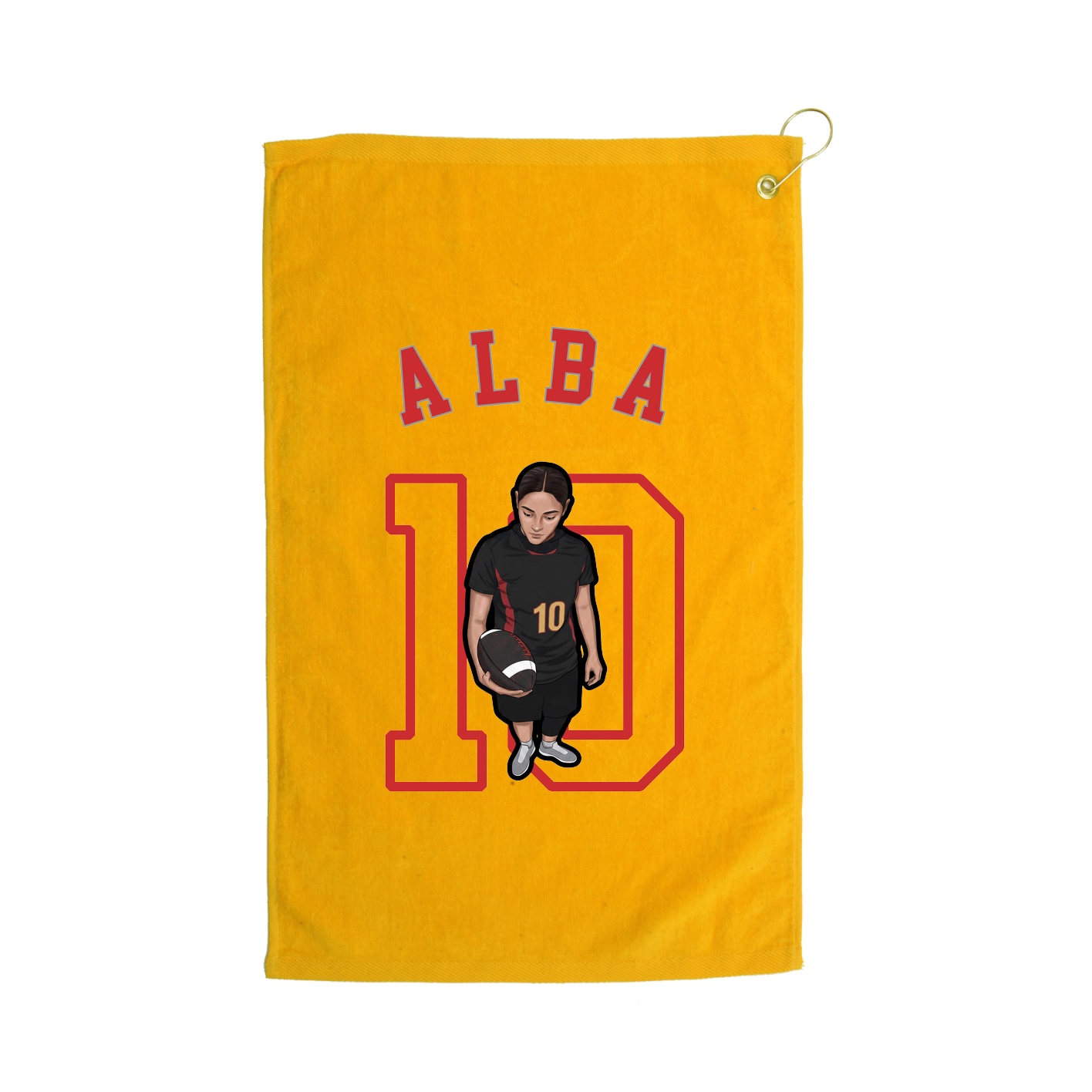 Golf Towel — Shirsey Arch in Gold