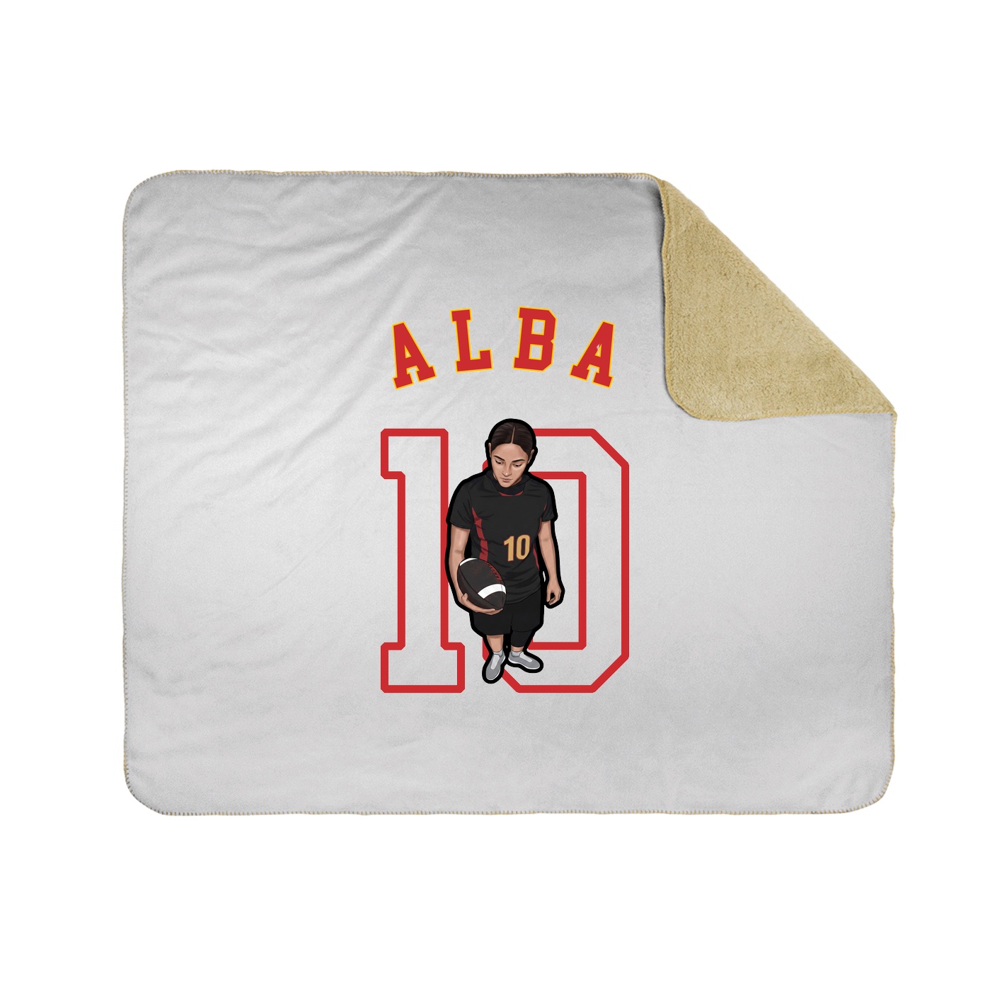 Throw Blanket — Shirsey Arch in White