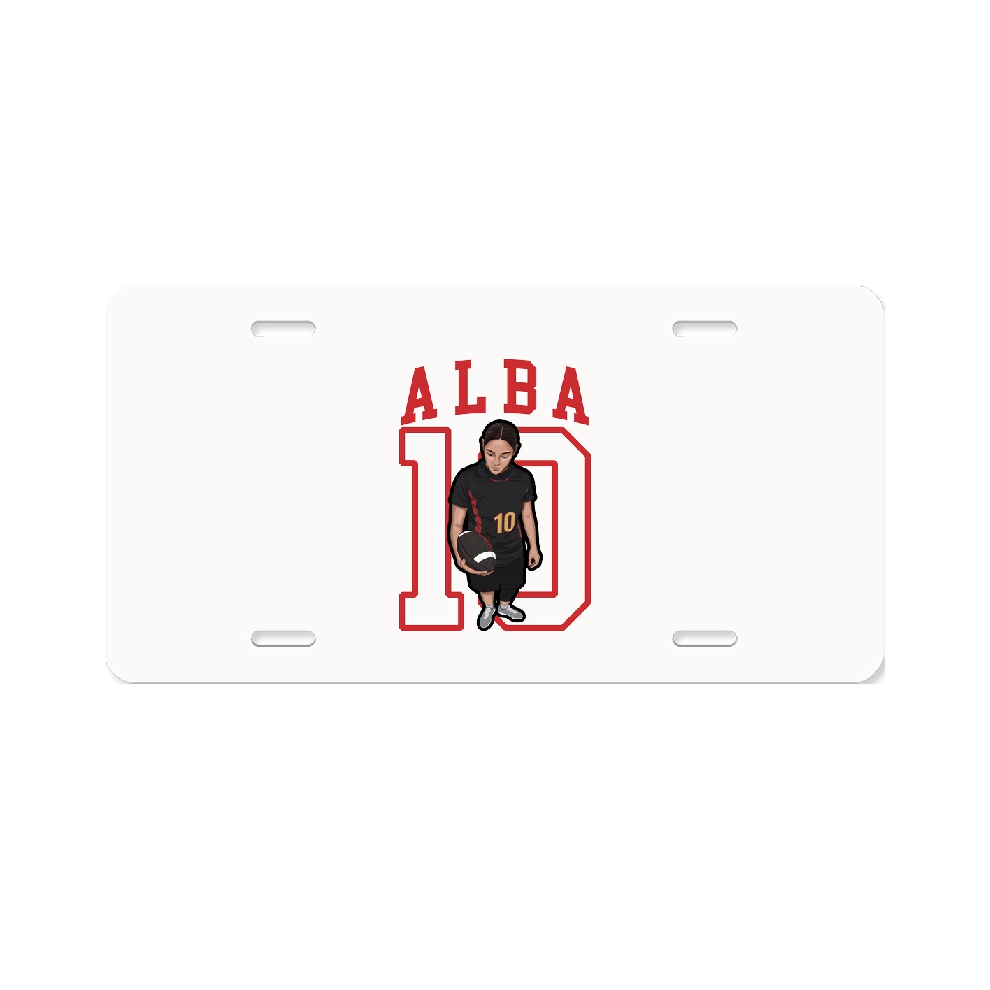 Aluminum License Plate