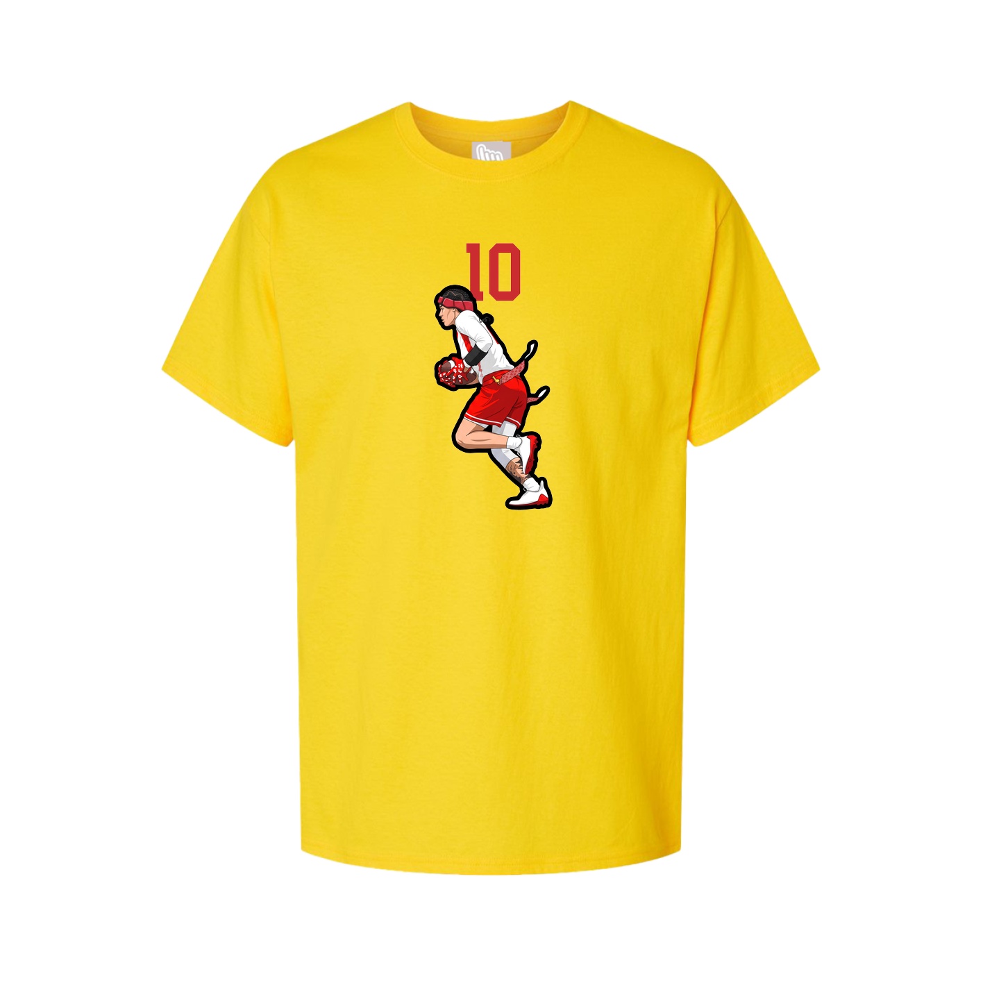 Tee — Number Top in Gold