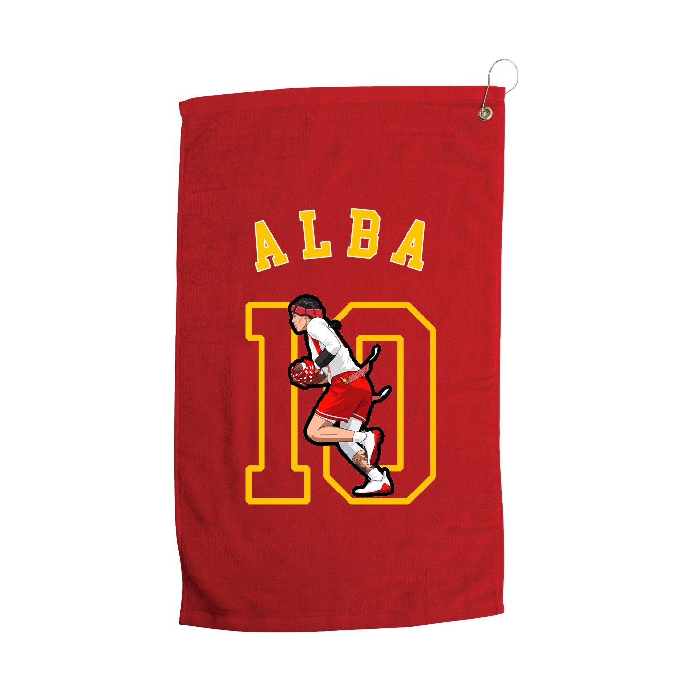 Golf Towel — Shirsey Arch in Red