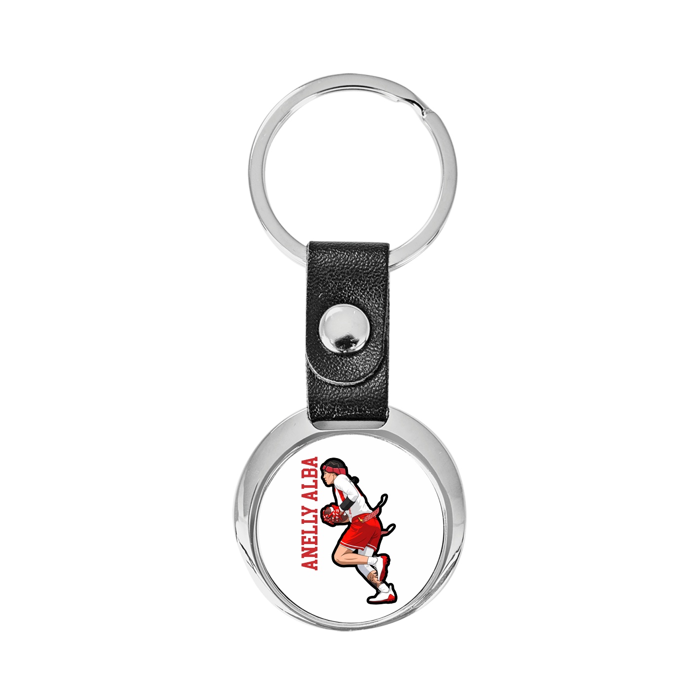 Key Chain — Name Vertical in Classic