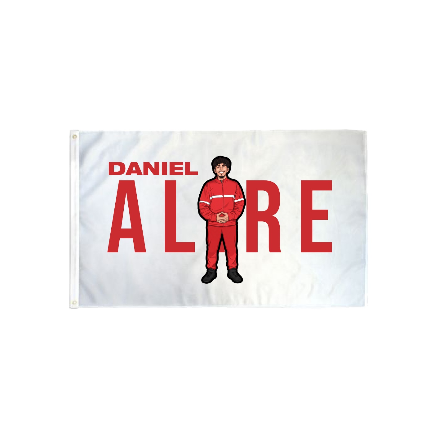 3x5 Flag — Player Name in Classic